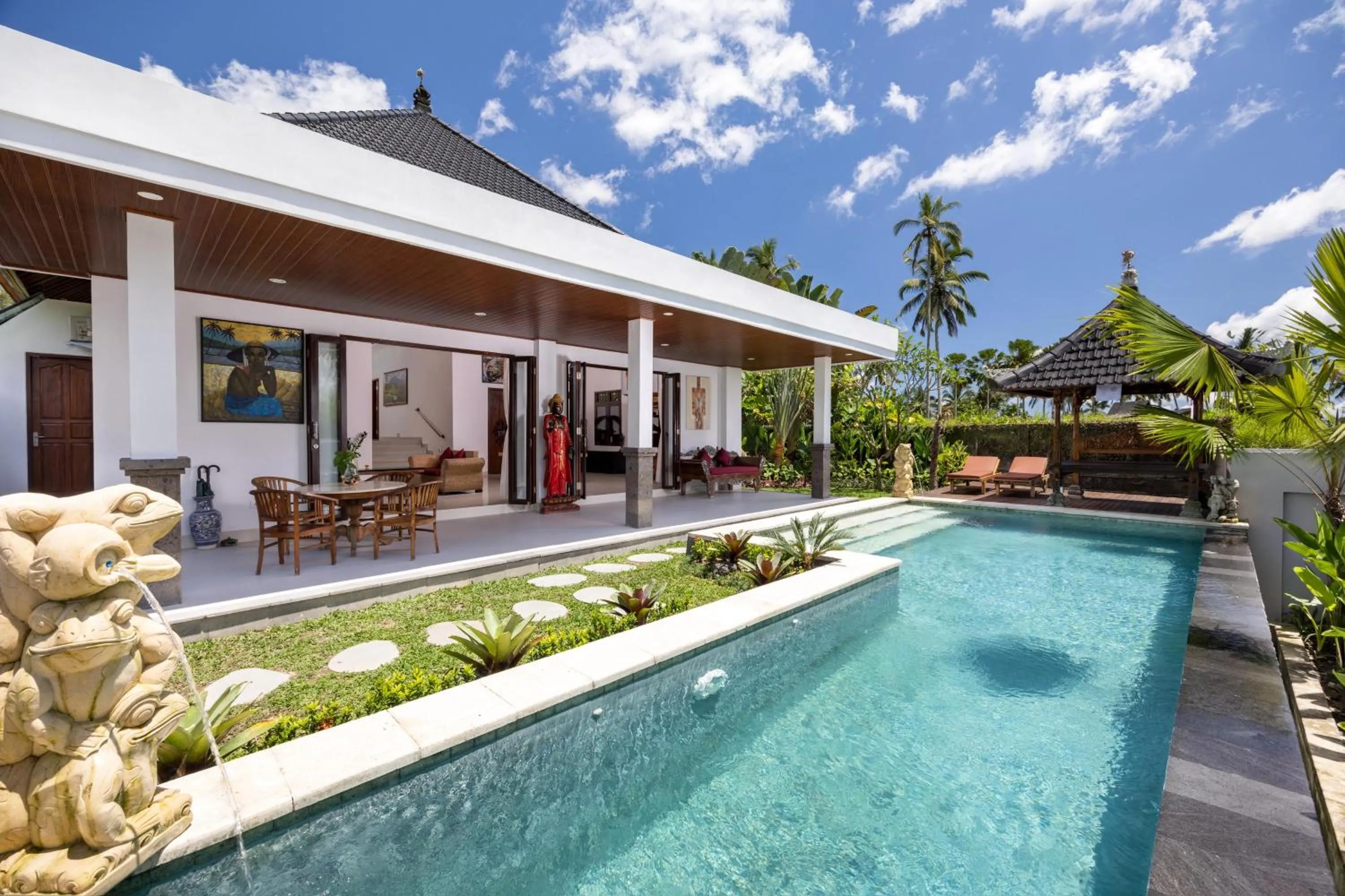 Property building in Arvanya Villa Ubud