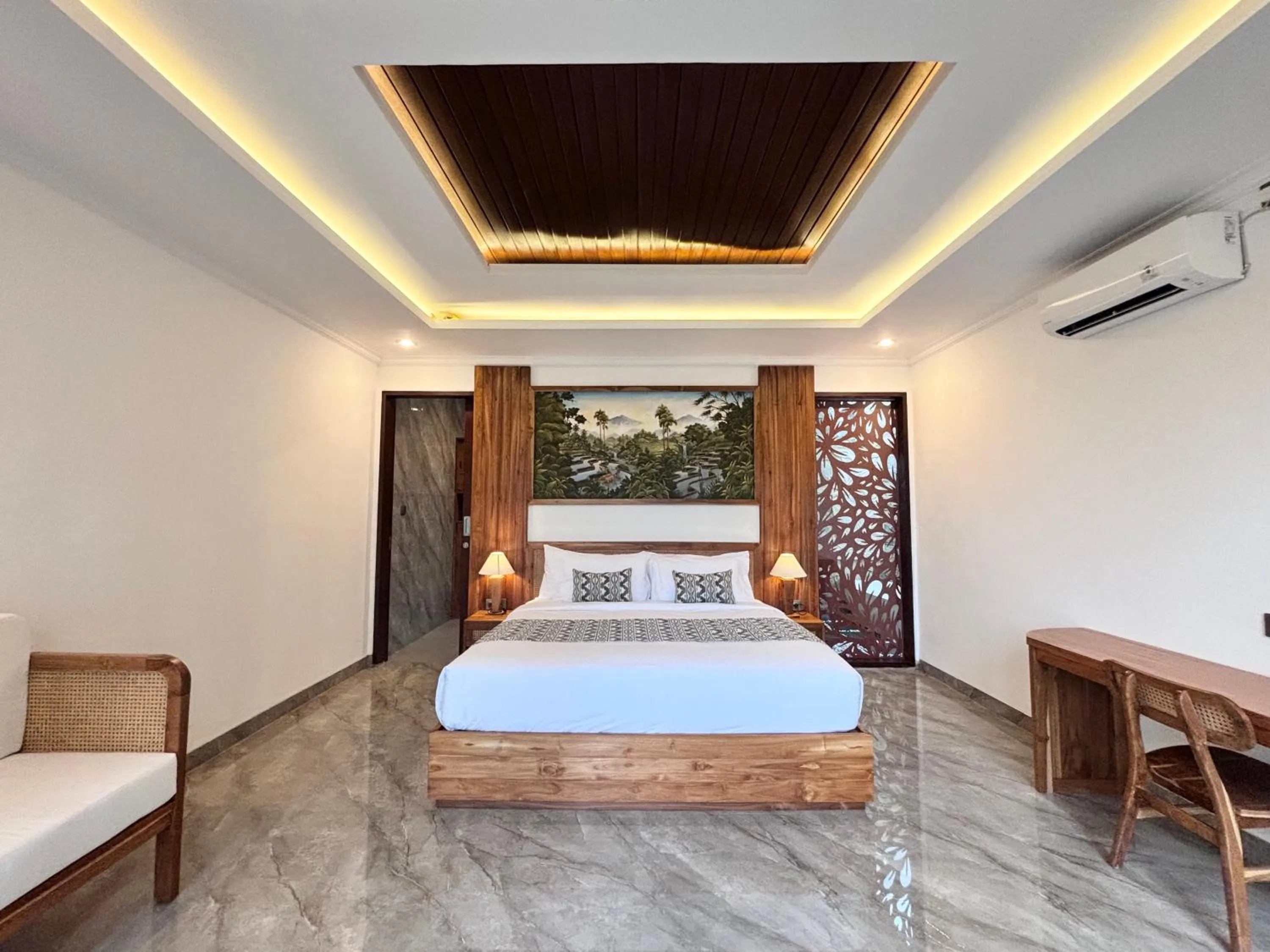 Bedroom, Bed in Arvanya Villa Ubud