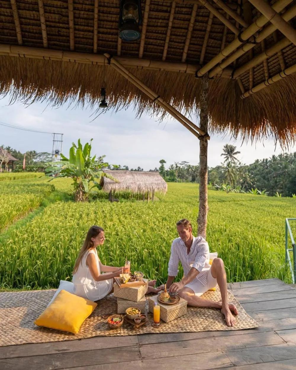 Lunch in Arvanya Villa Ubud