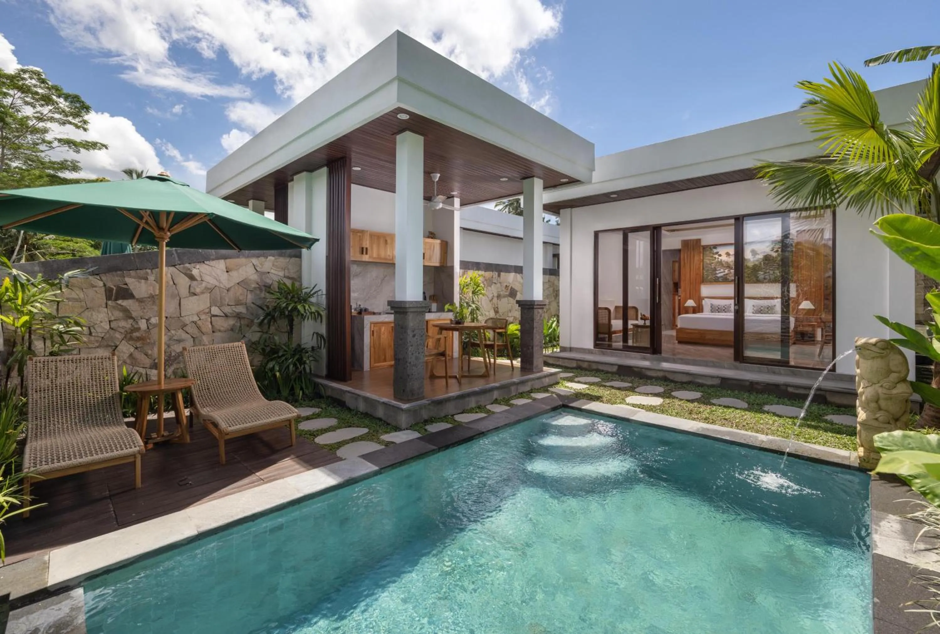 Property building in Arvanya Villa Ubud