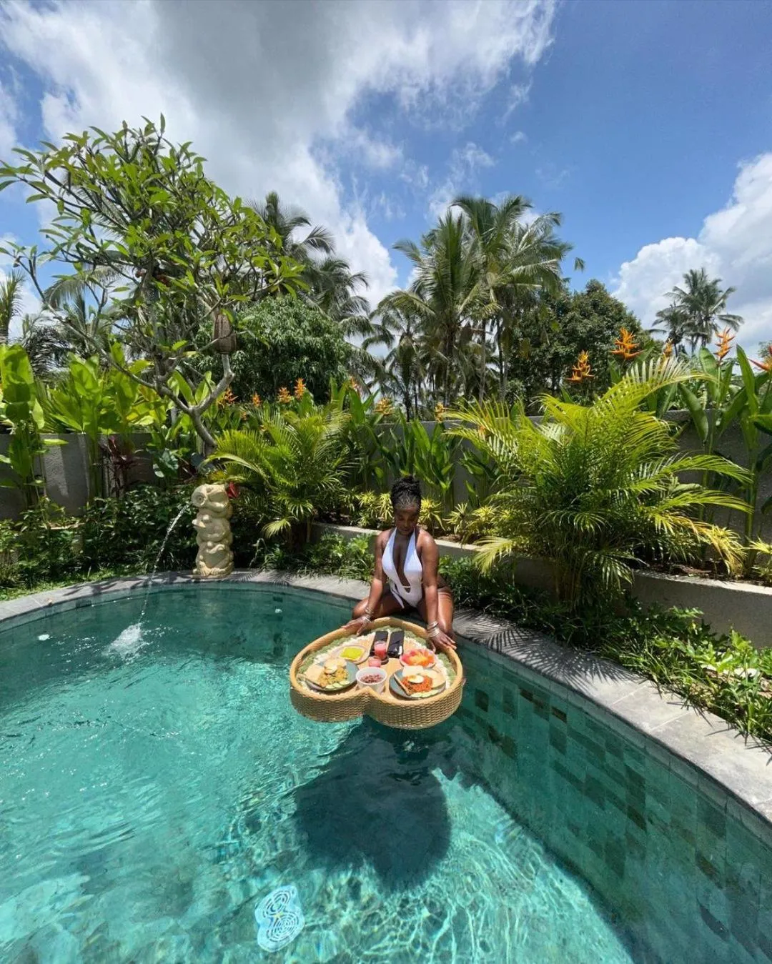 Breakfast in Arvanya Villa Ubud
