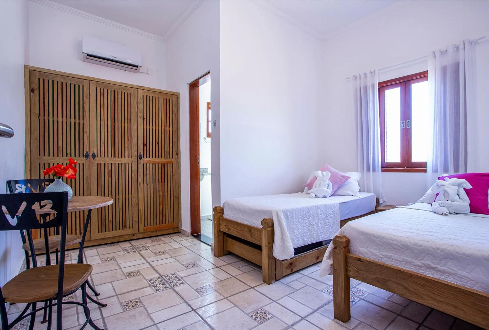 Bedroom, Bed in Pousada Vila Barequeçaba