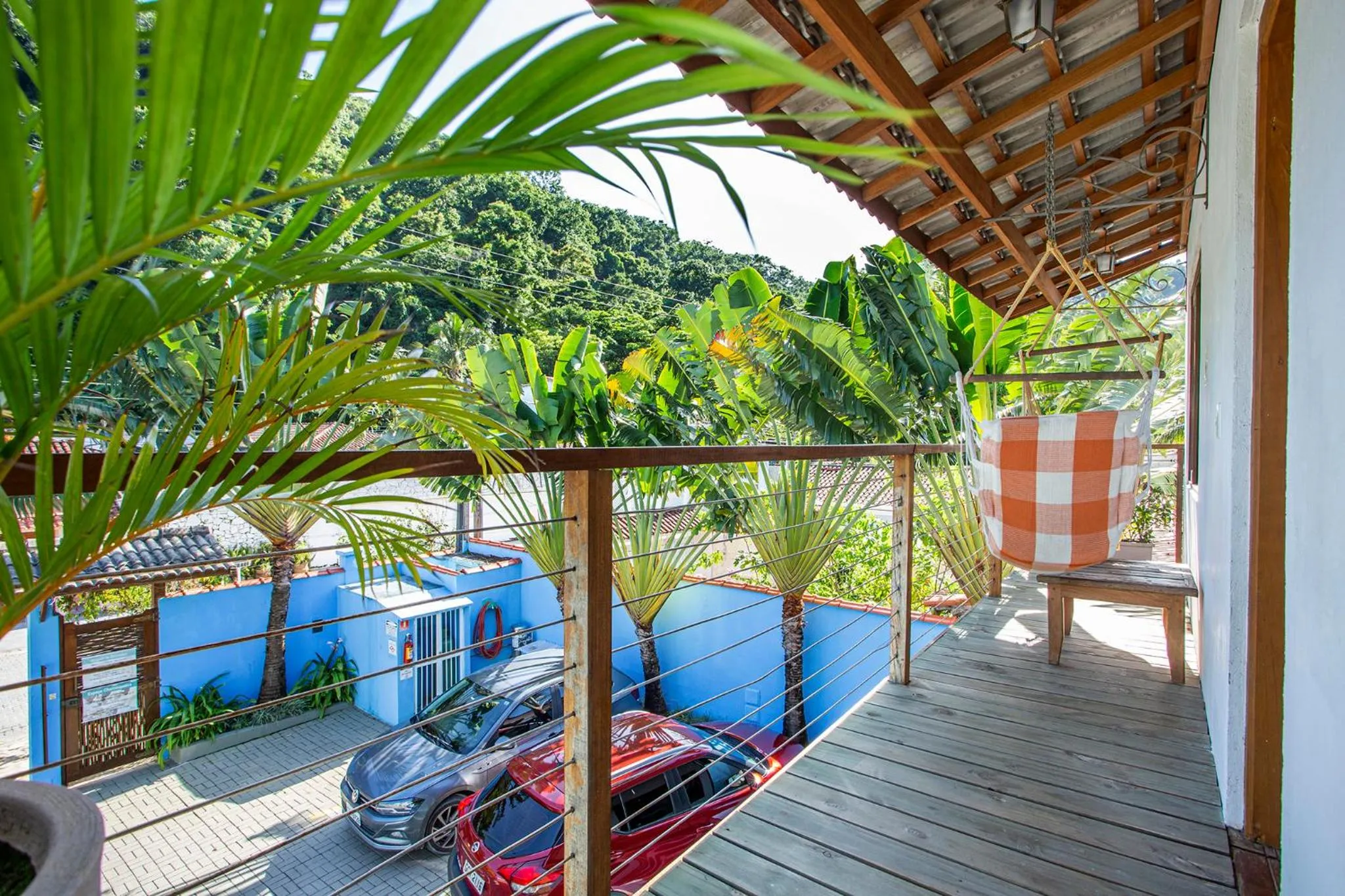 Balcony/Terrace in Pousada Vila Barequeçaba
