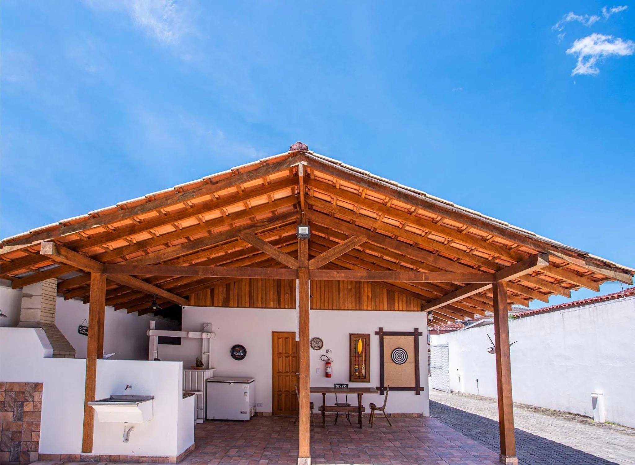 BBQ facilities in Pousada Vila Barequeçaba