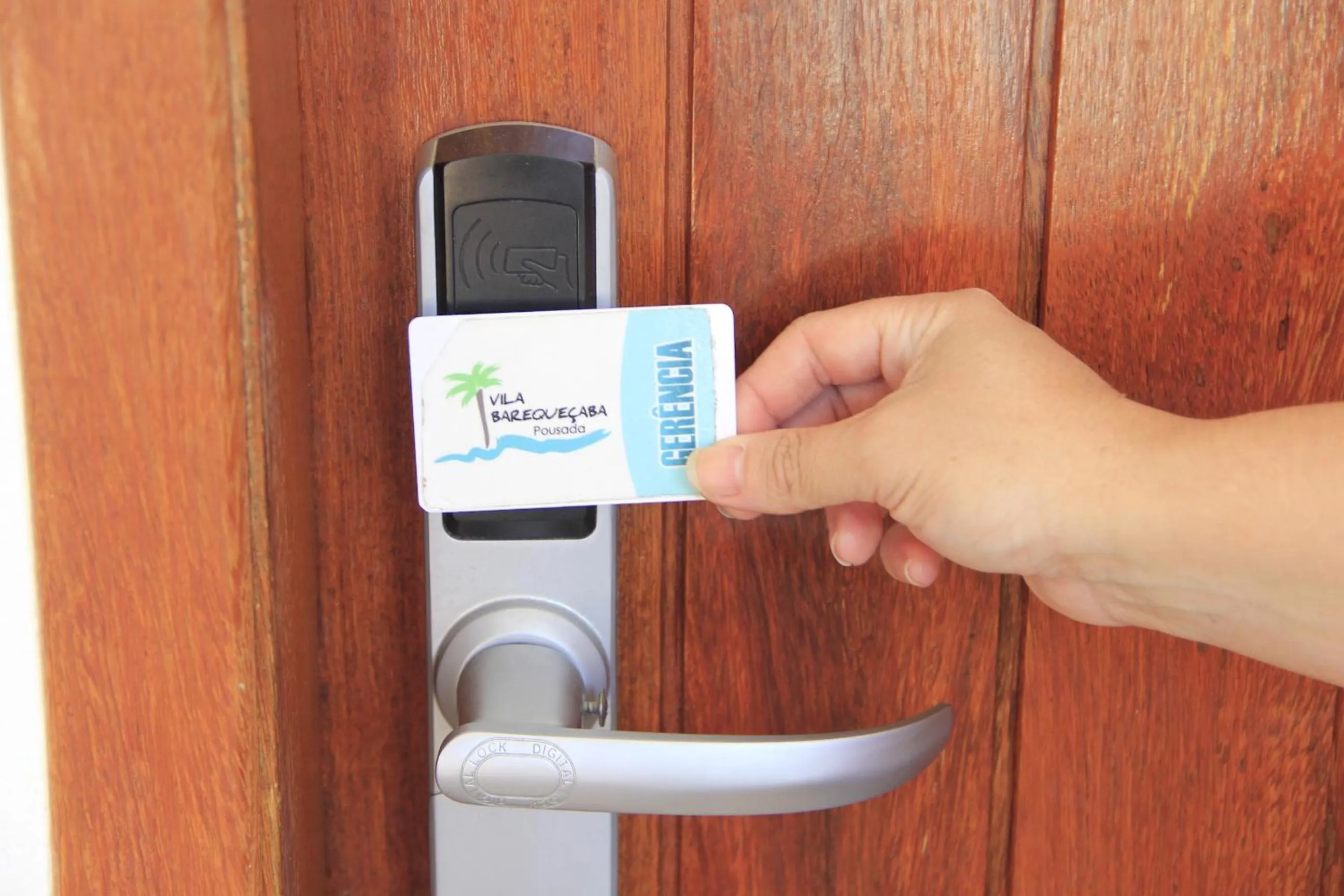 Logo/Certificate/Sign in Pousada Vila Barequeçaba