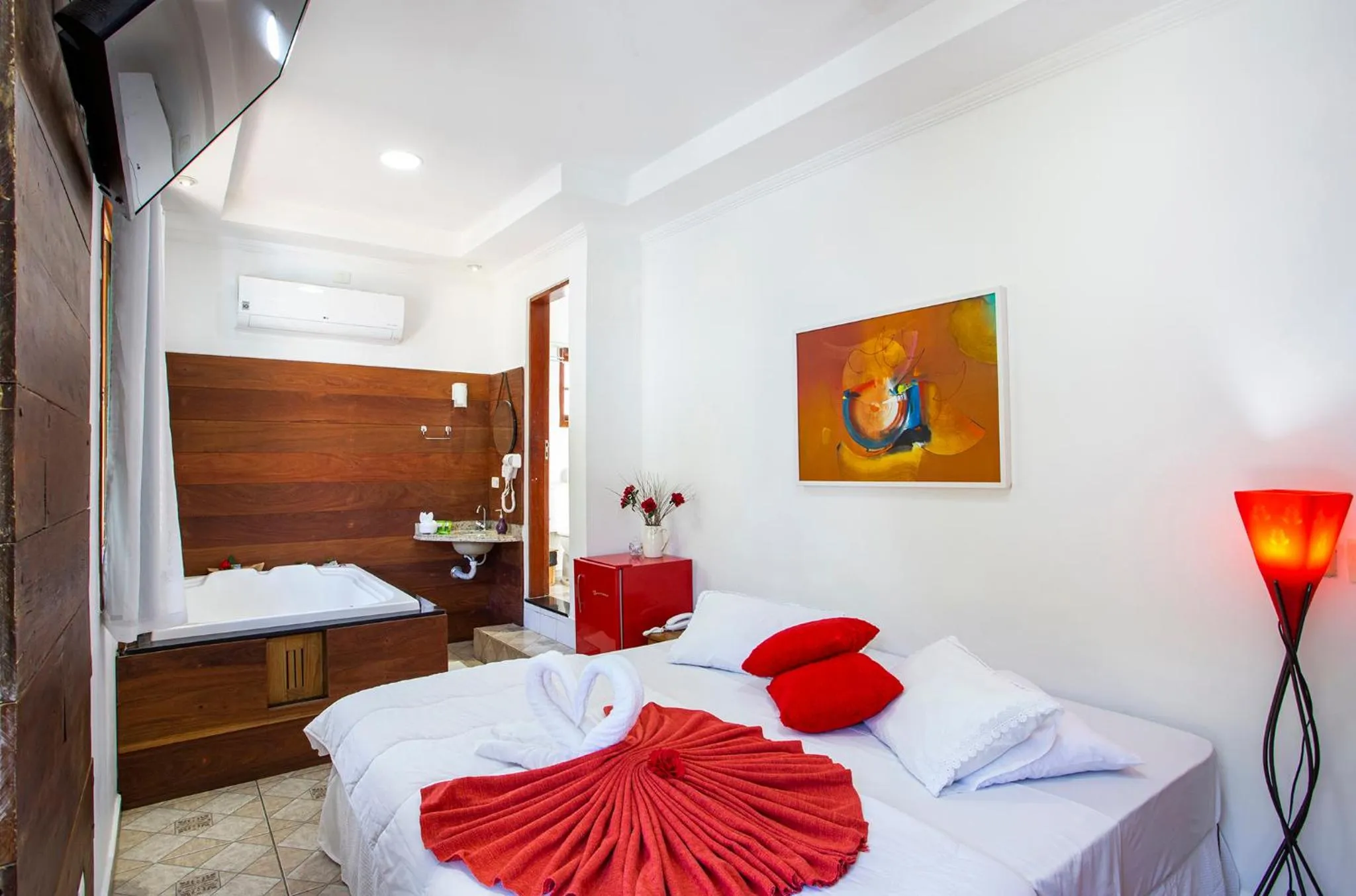 Bedroom, Bed in Pousada Vila Barequeçaba