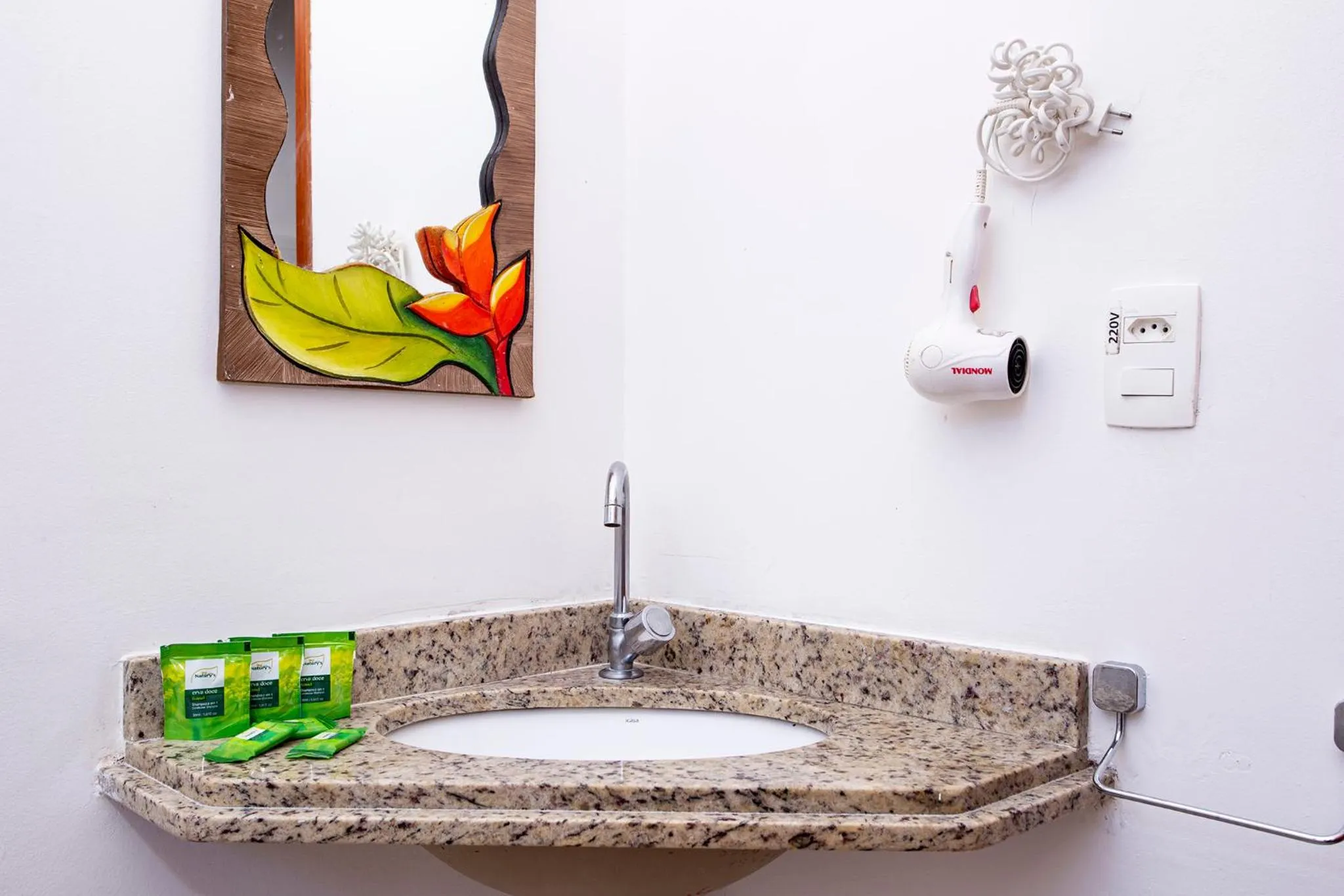 Bathroom in Pousada Vila Barequeçaba