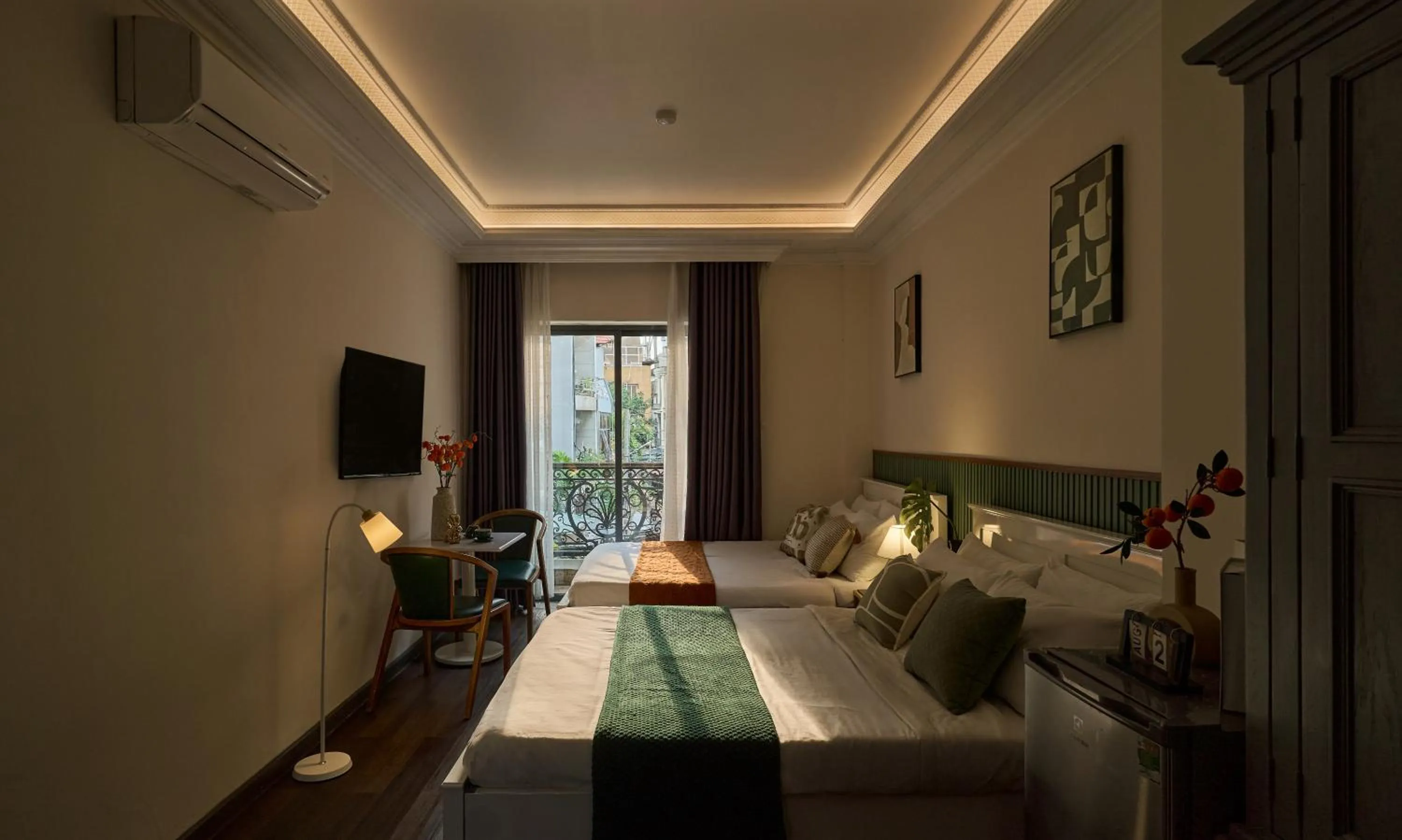 Communal lounge/ TV room, Bed in The Passion Hotel Airport - 5 minutes to Tan Son Nhat