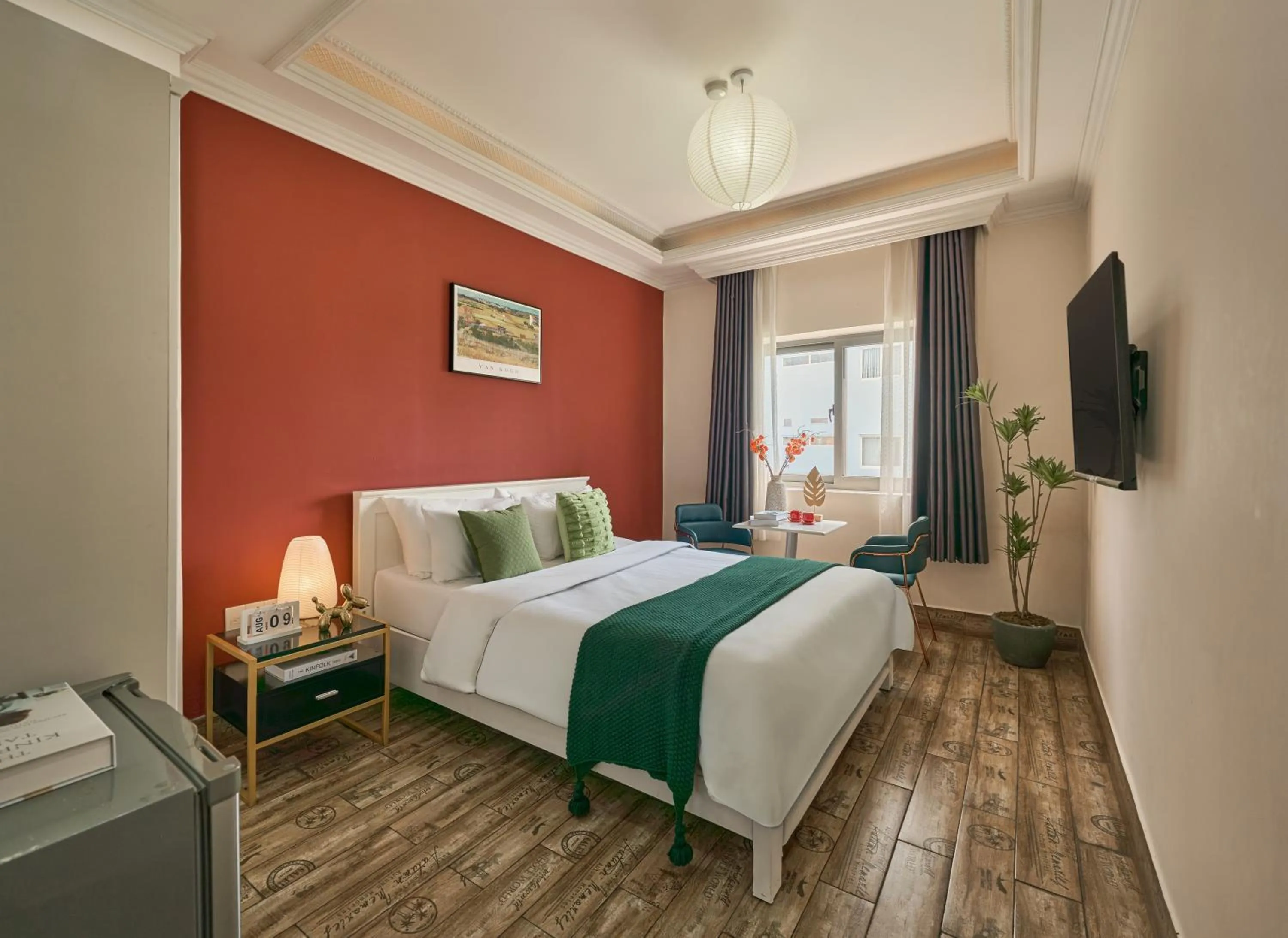 Communal lounge/ TV room, Bed in The Passion Hotel Airport - 5 minutes to Tan Son Nhat