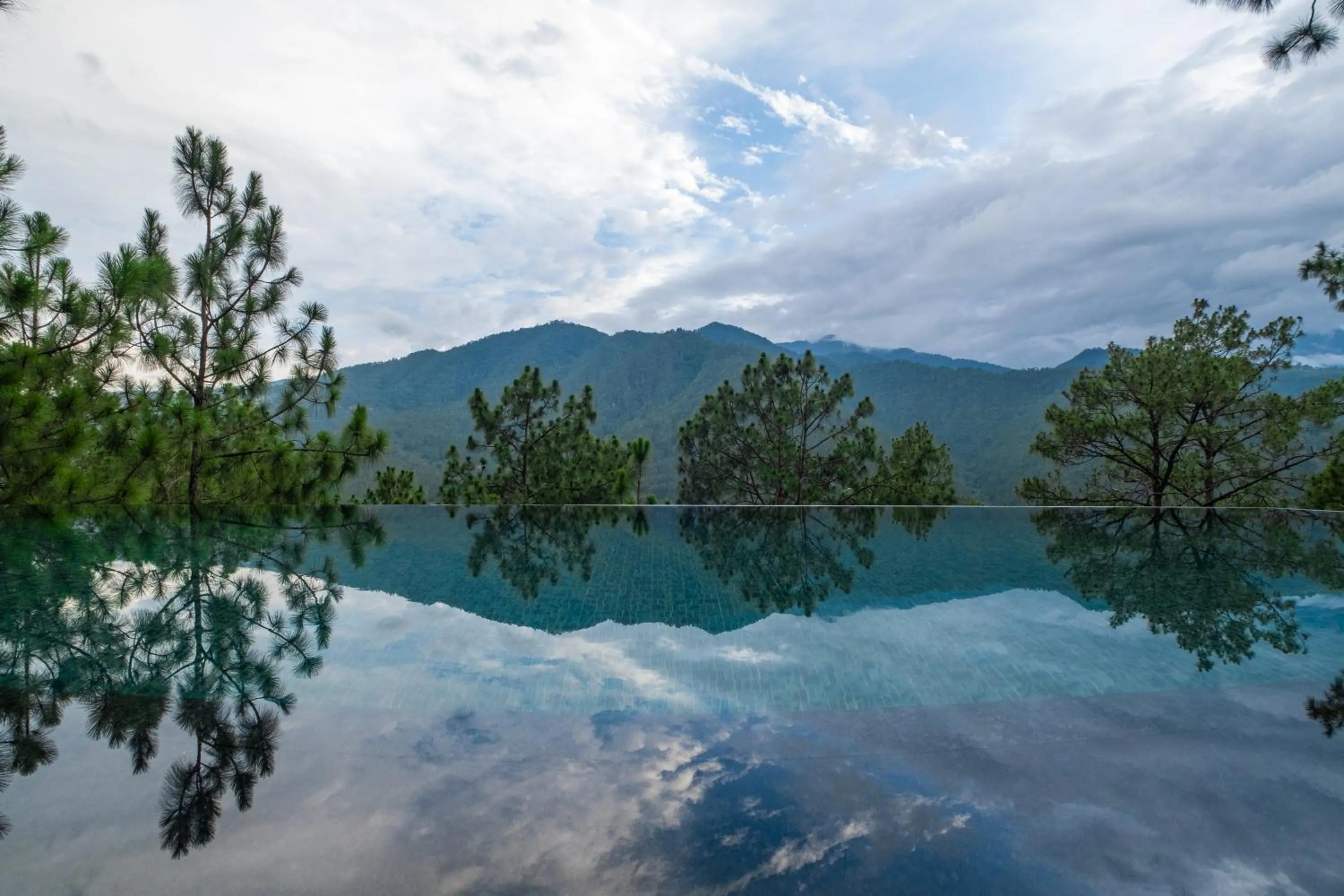Swimming pool in Pemako Punakha