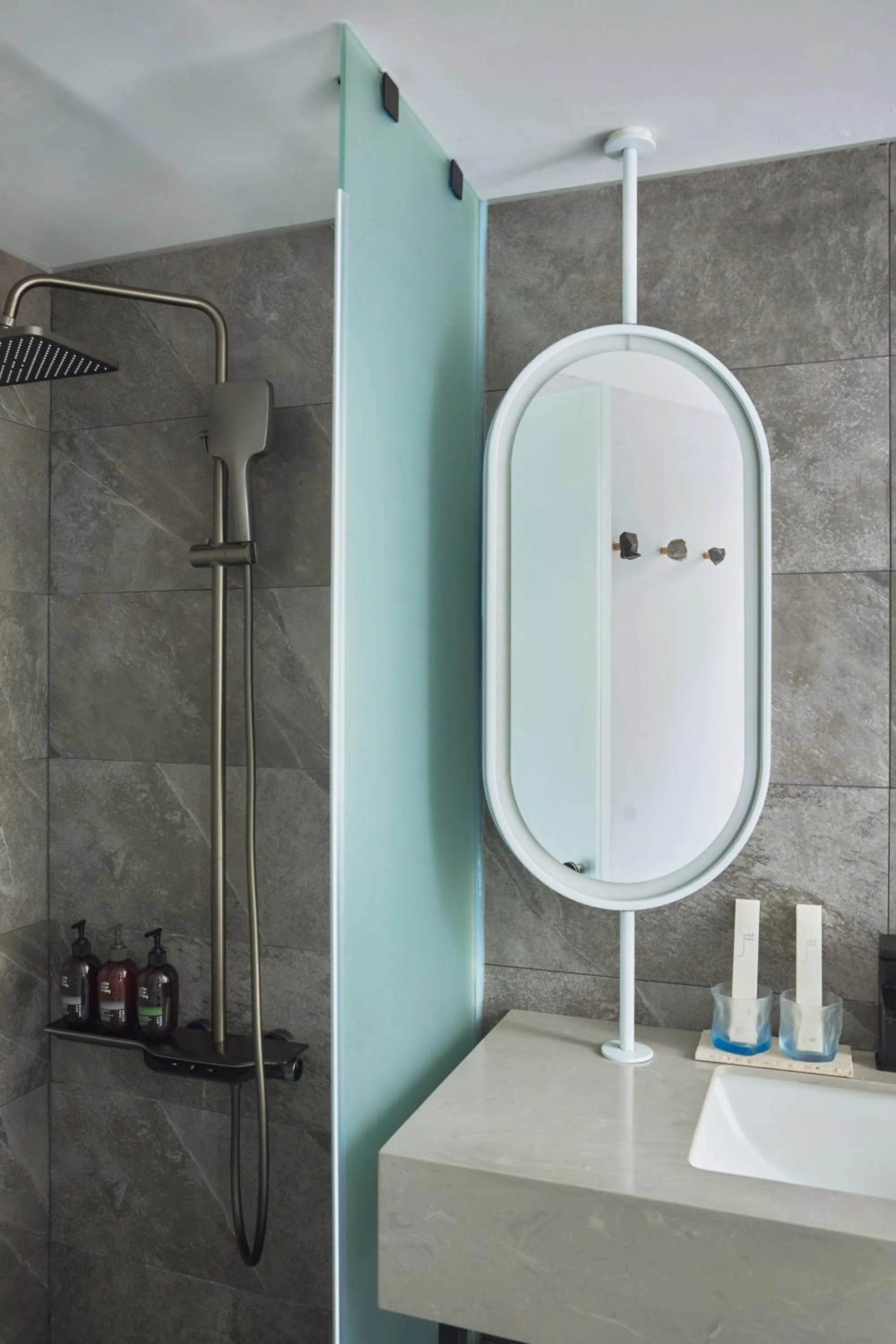 Shower in The Blue by Just Inn