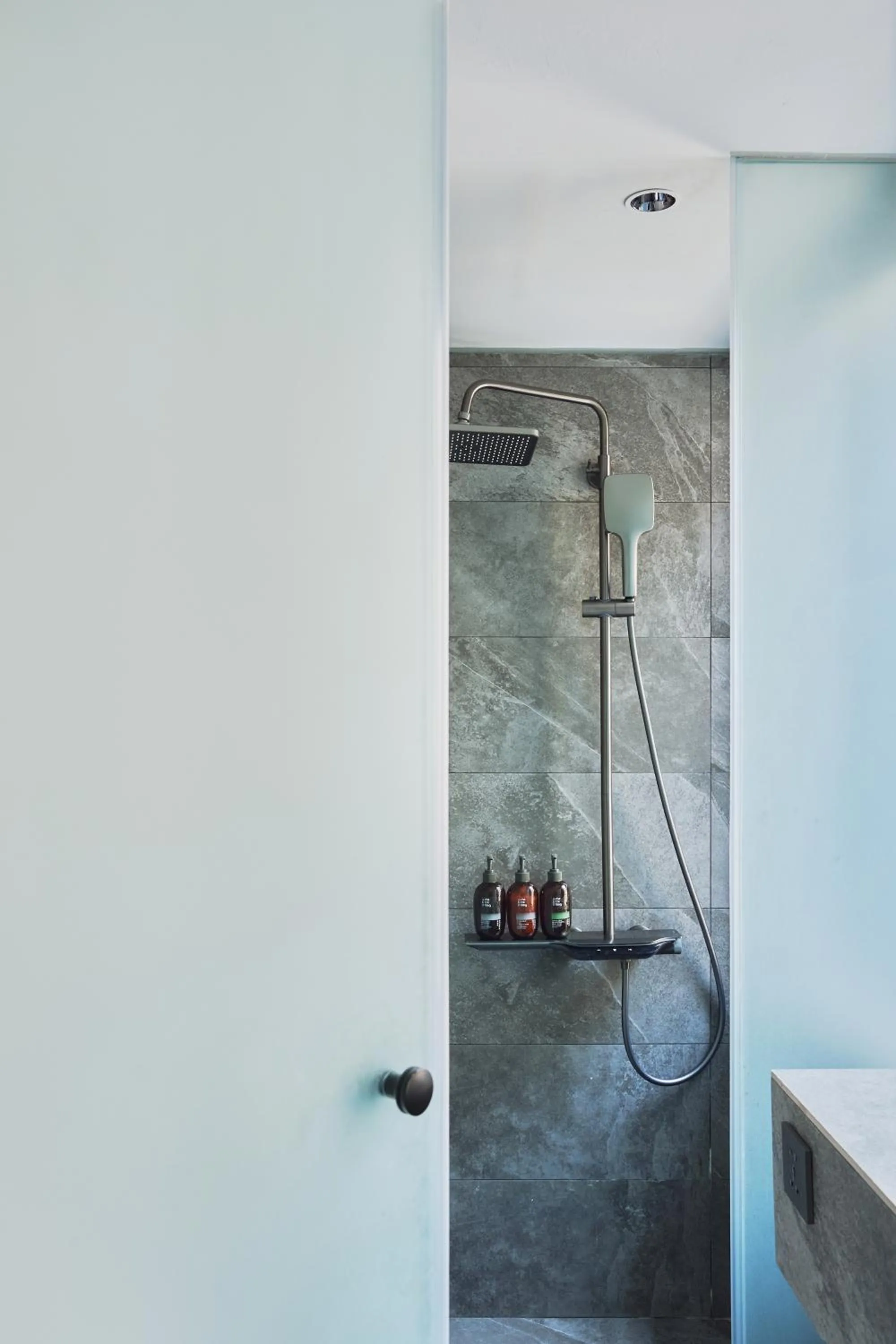 Shower in The Blue by Just Inn