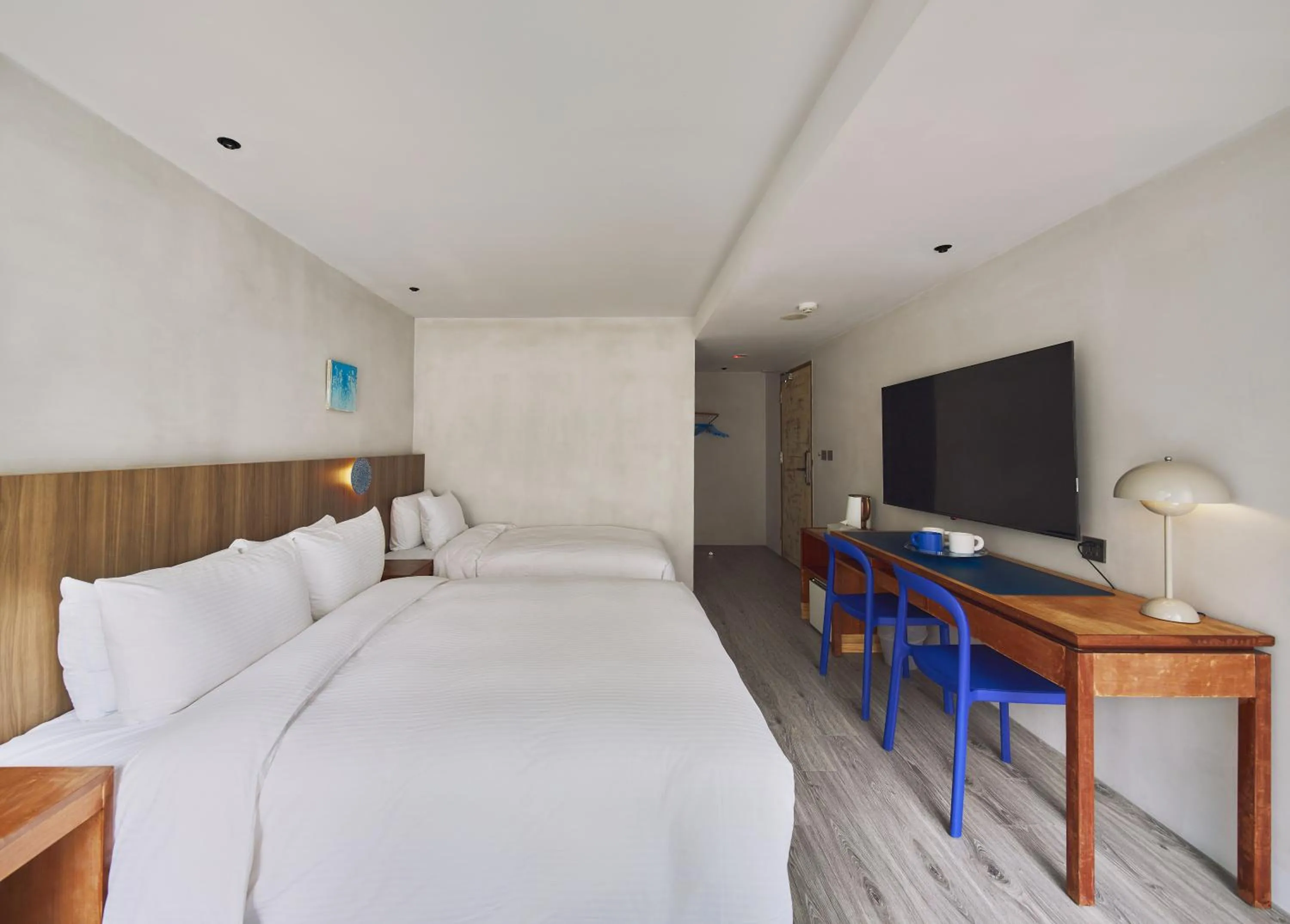 Bed in The Blue by Just Inn