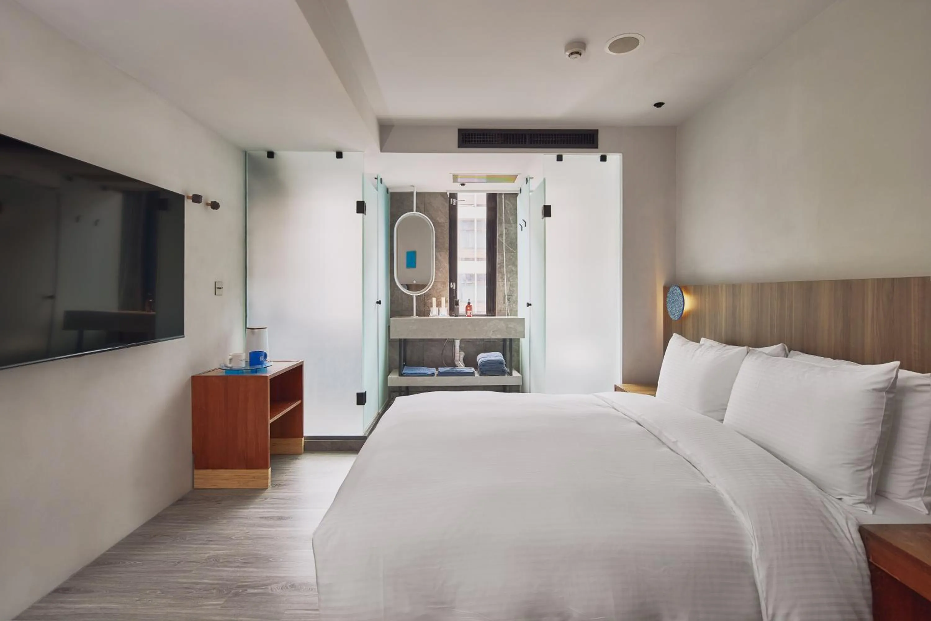 Bed in The Blue by Just Inn