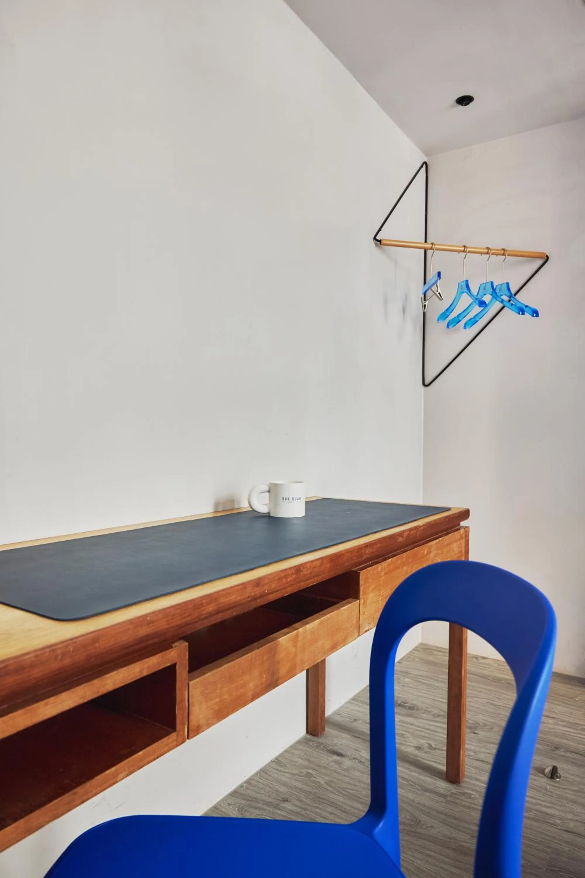 Seating area in The Blue by Just Inn