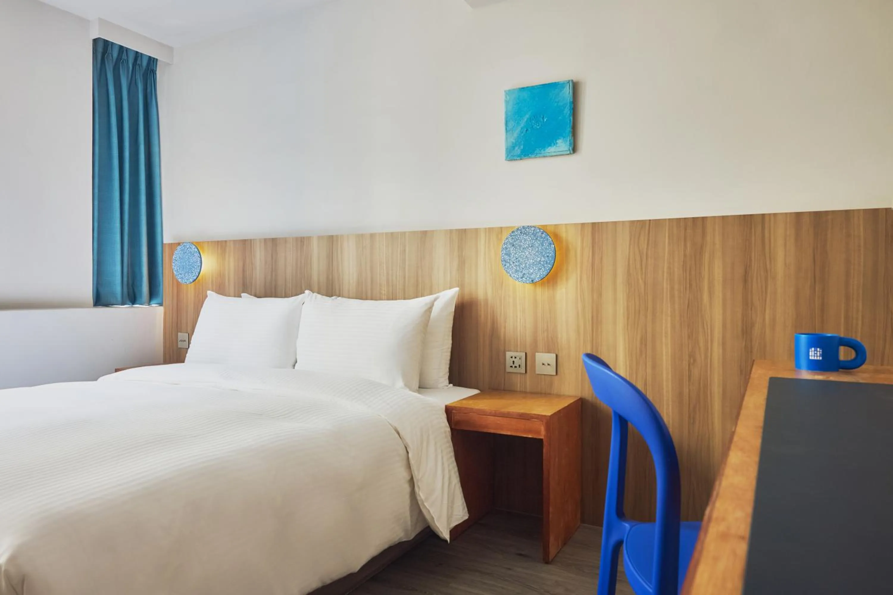 Bed in The Blue by Just Inn