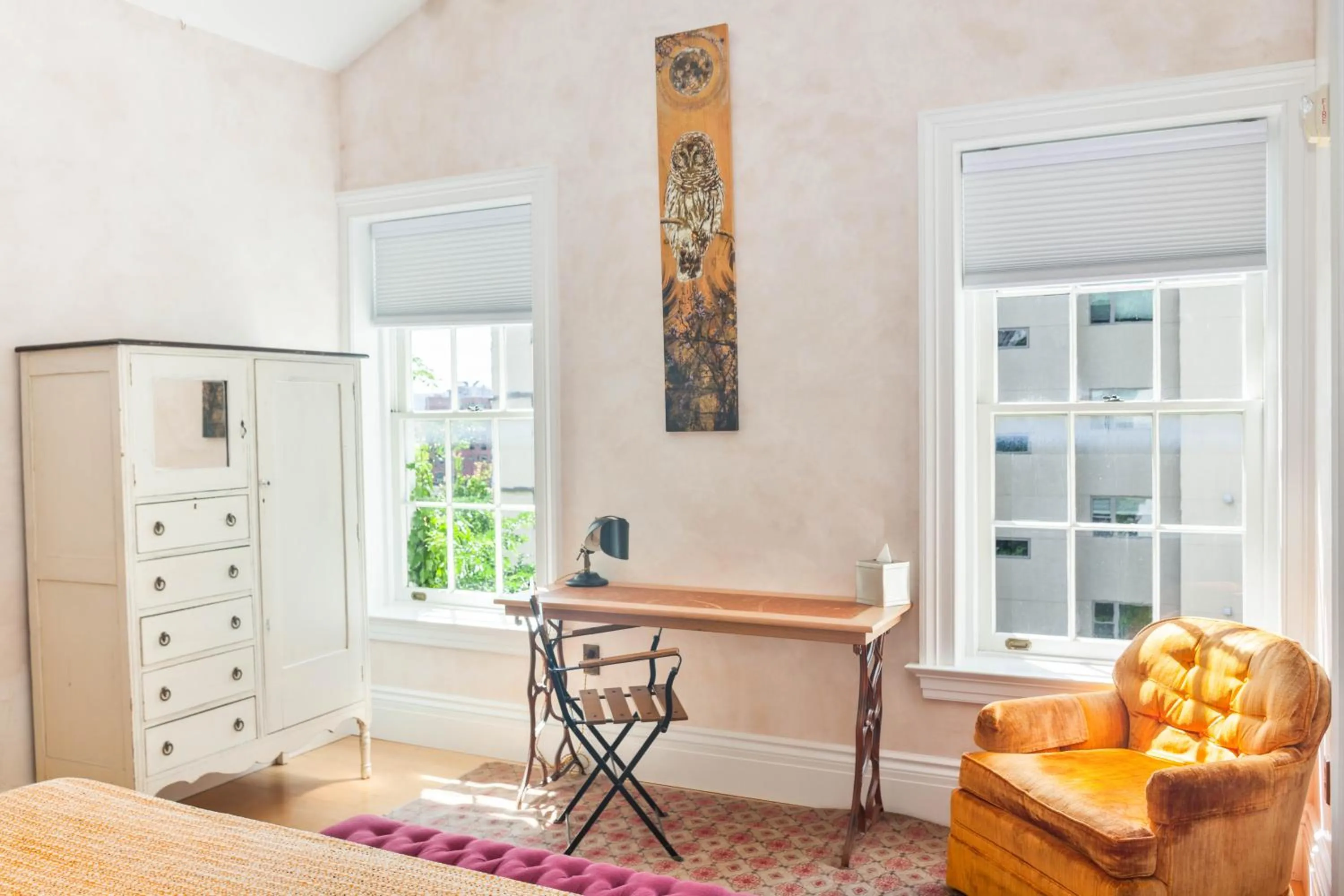 Seating area in Argos Inn - Ithaca's Boutique Hotel