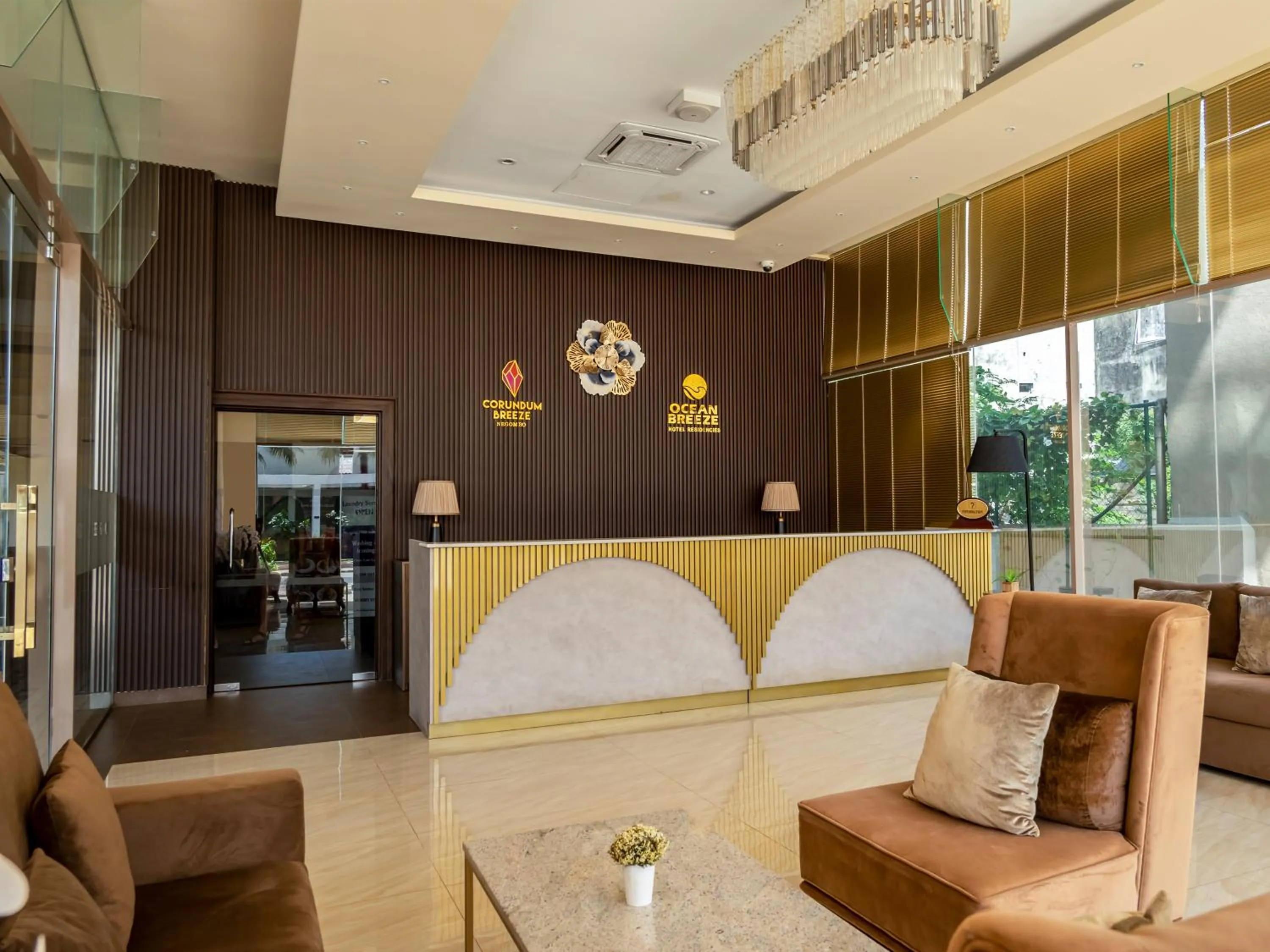 Lobby or reception in Corundum Breeze Negombo