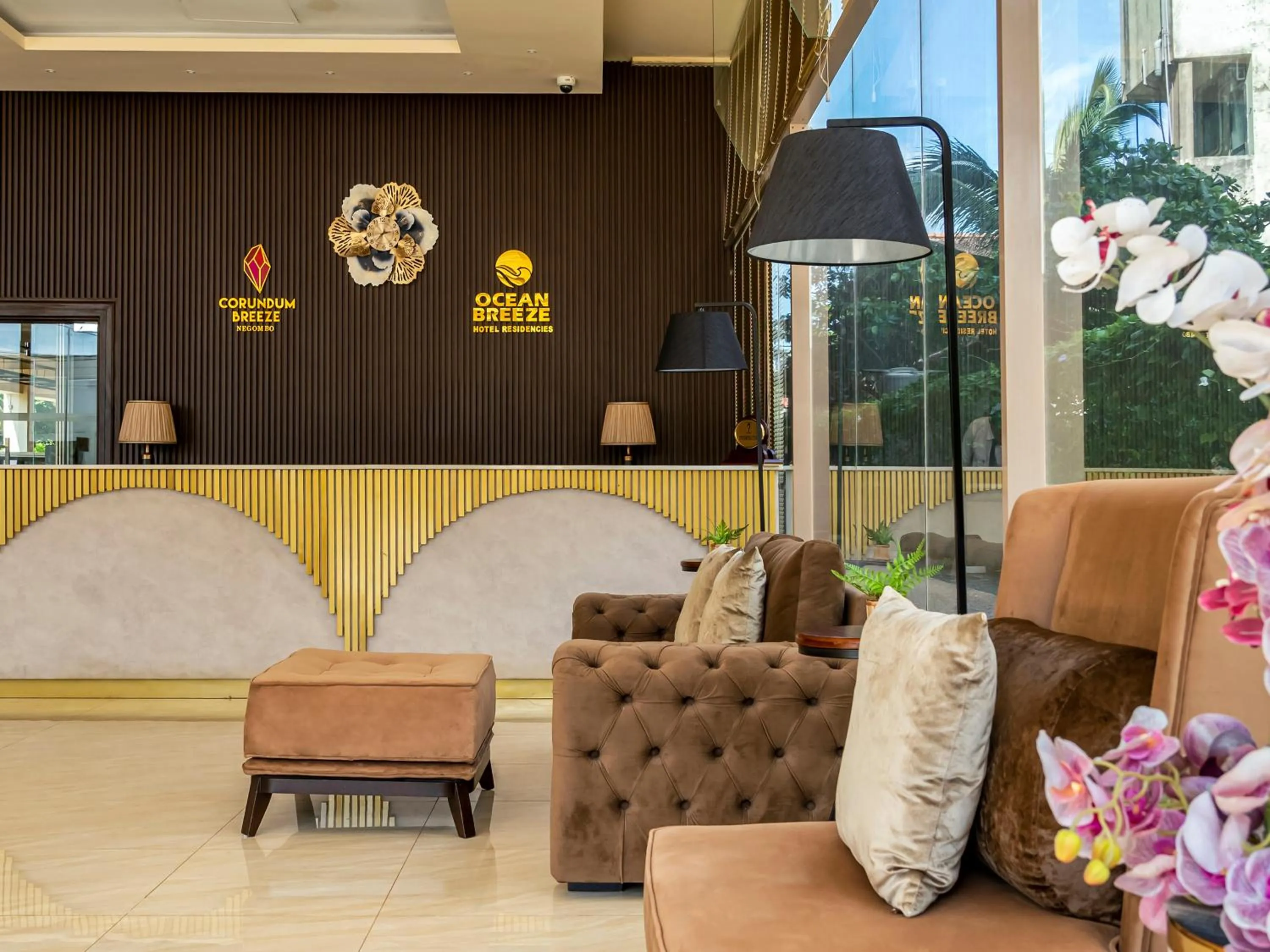 Lobby or reception in Corundum Breeze Negombo