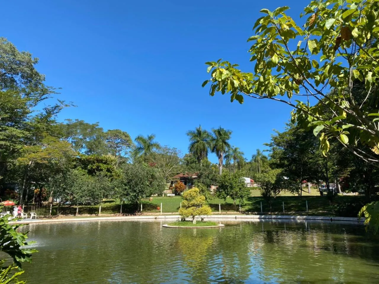 Lake view in Resort Fazenda Sao João