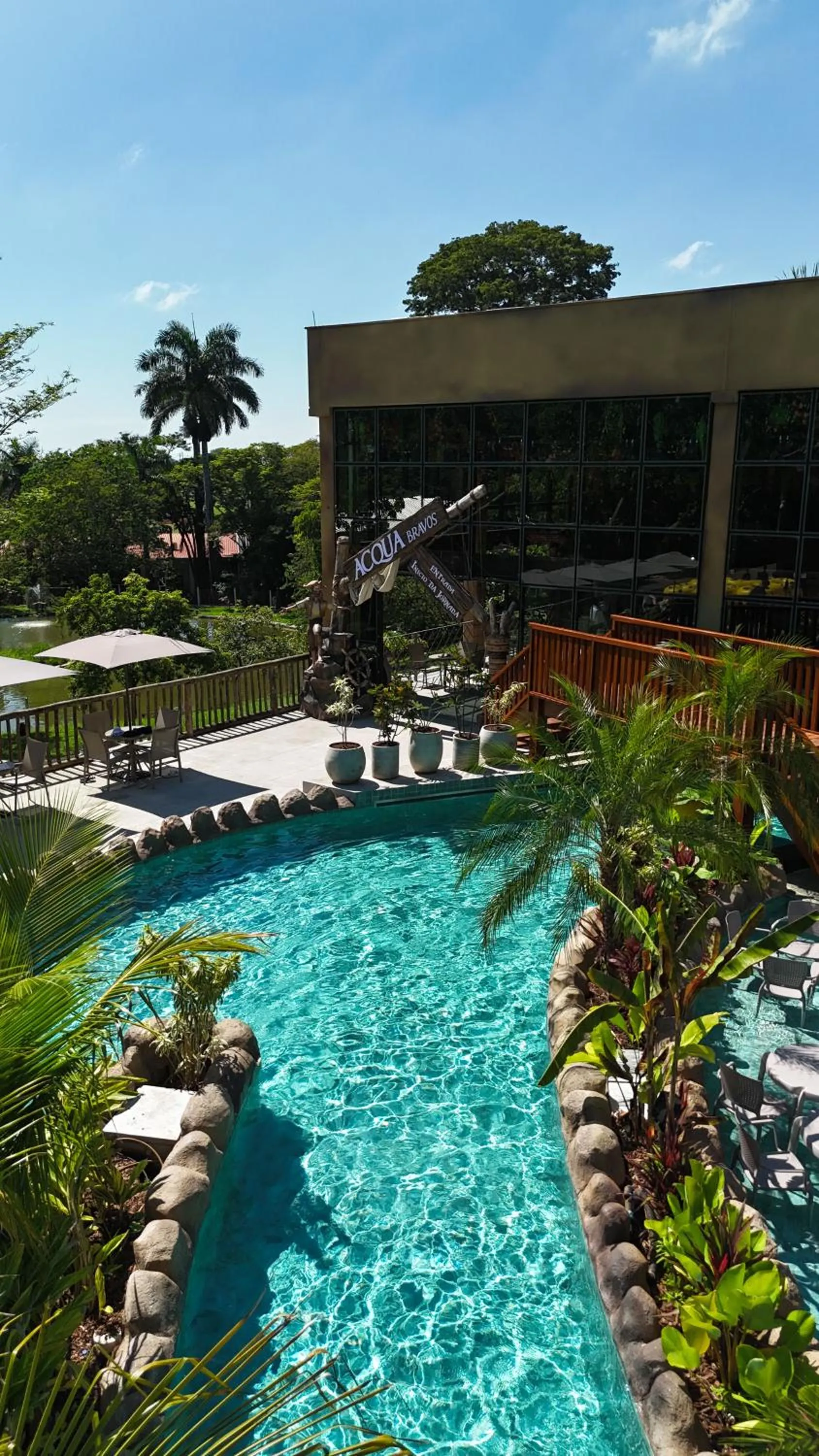 Swimming pool in Resort Fazenda Sao João