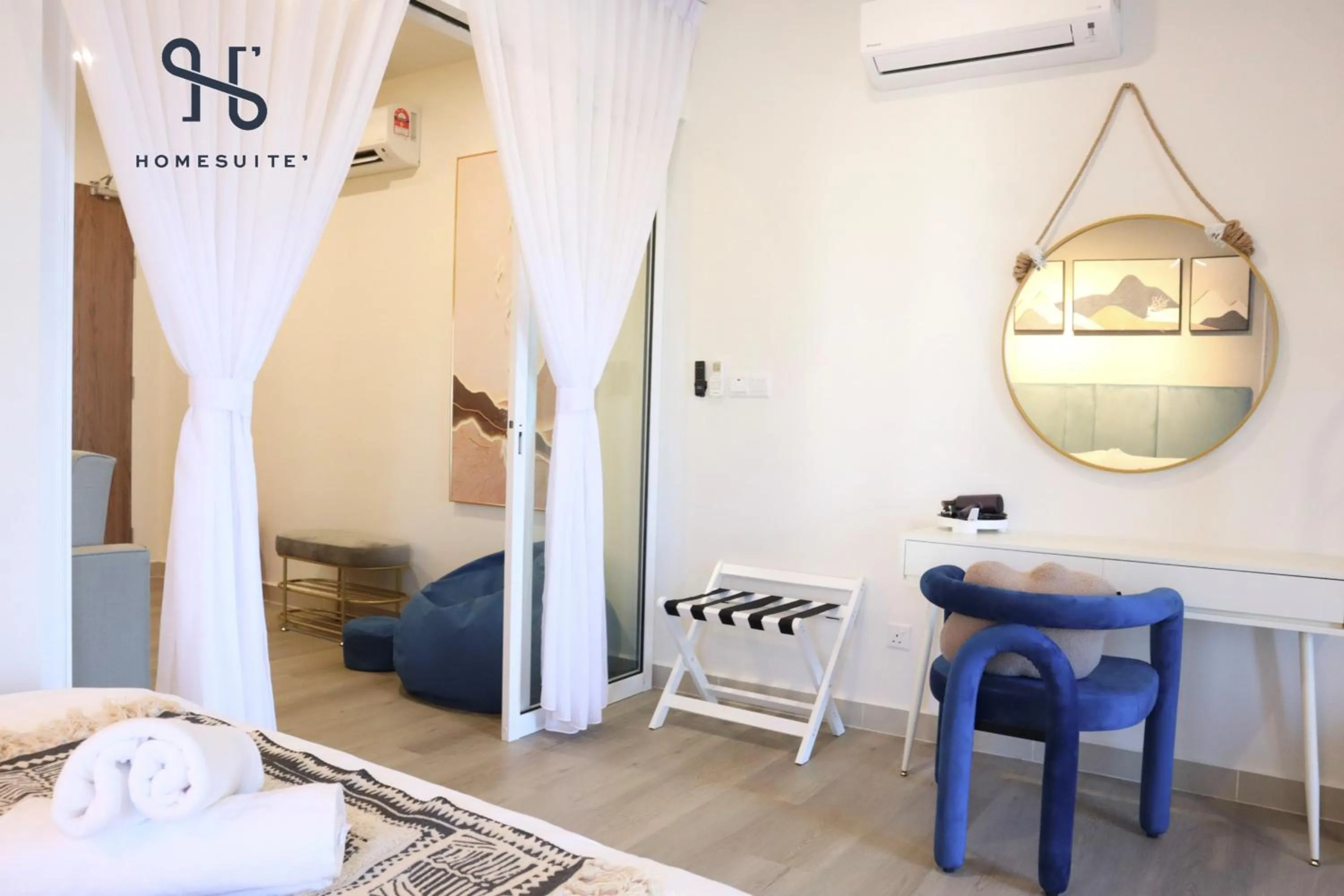 Bedroom in The Shore by Homesuite'