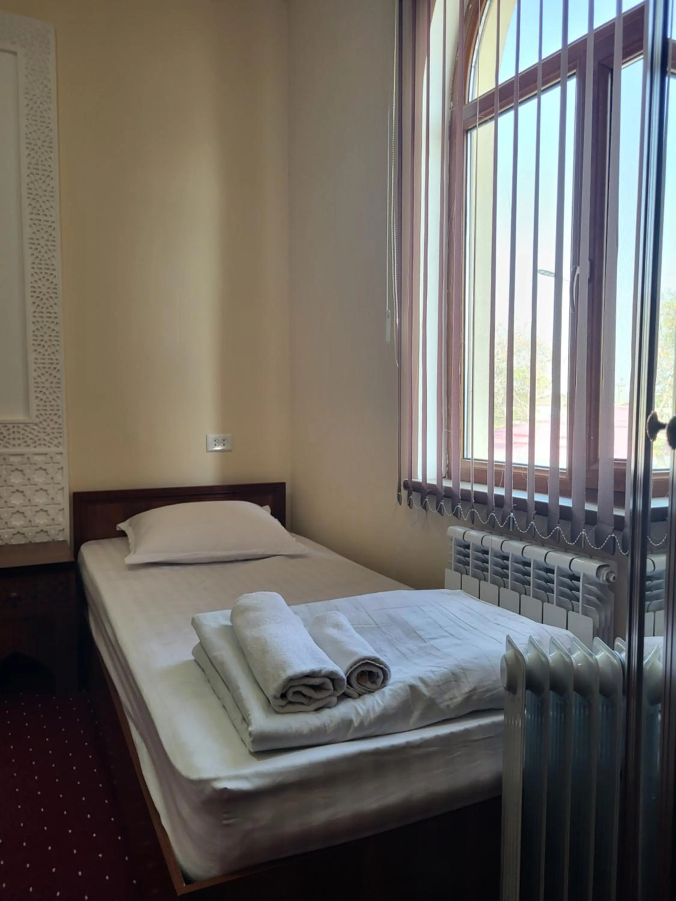 Bed in Dili Orom Hotel