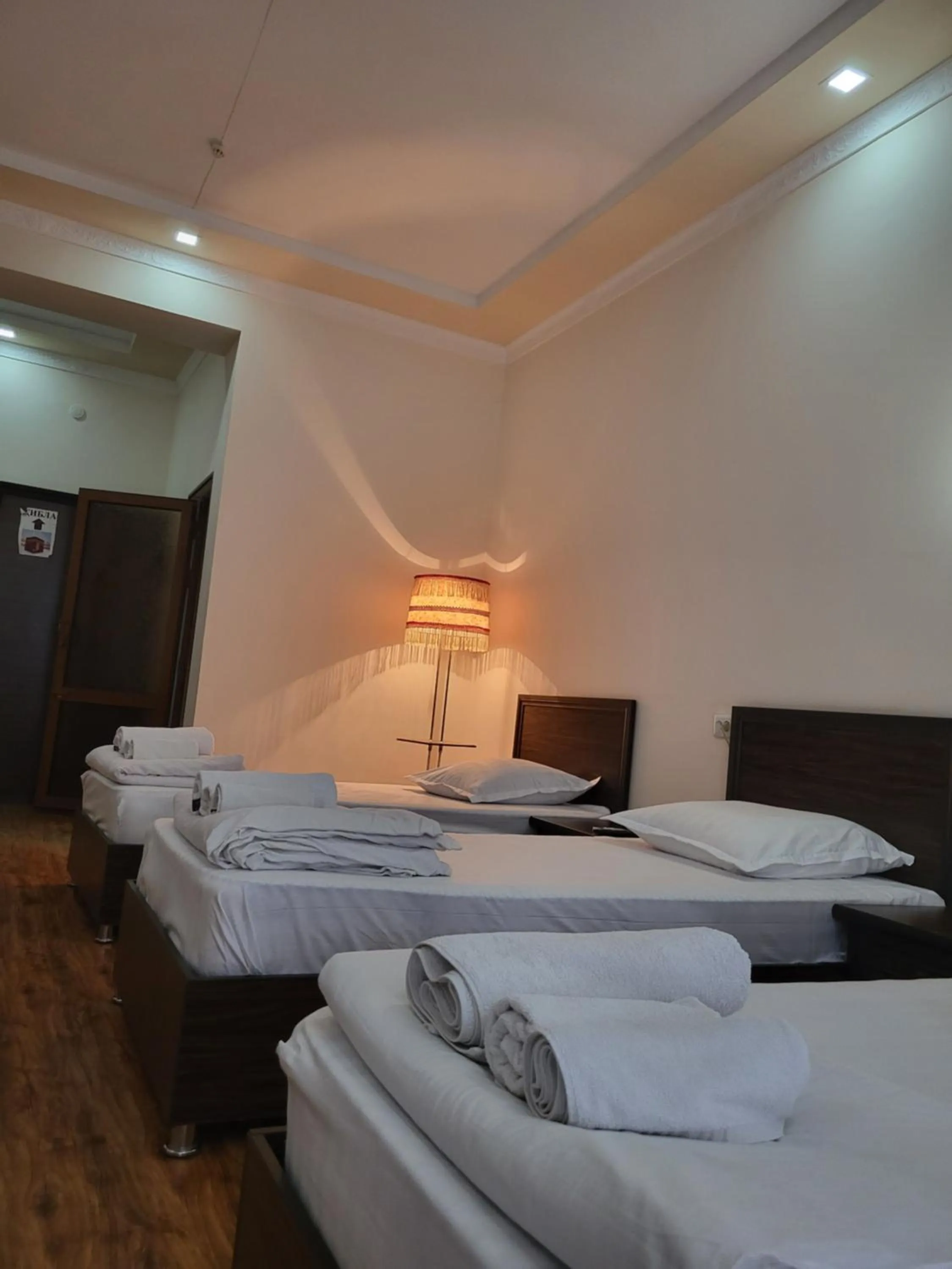 Bed in Dili Orom Hotel