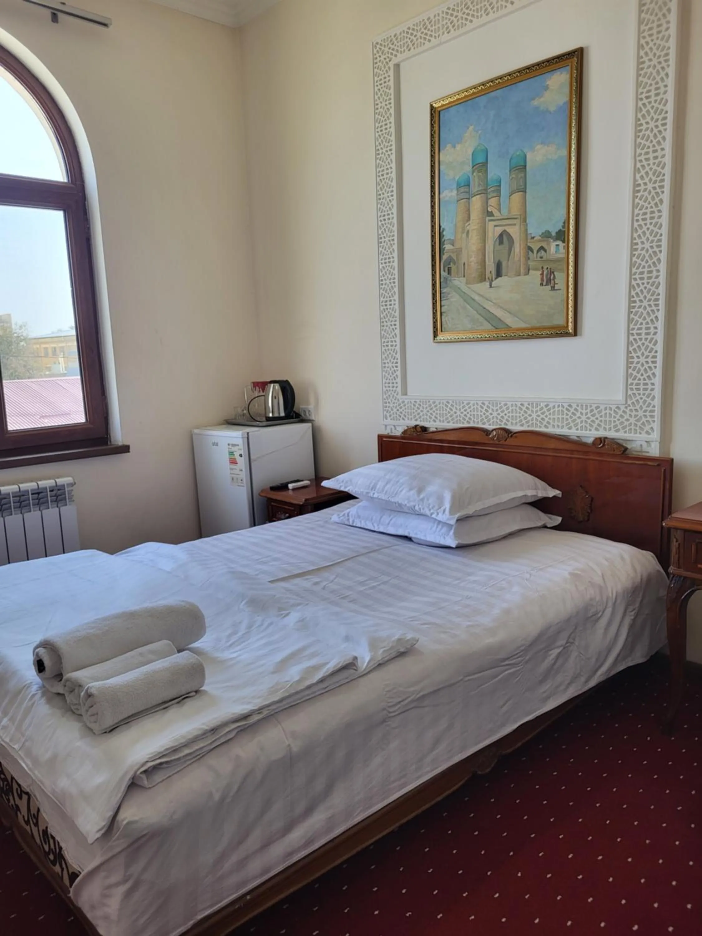 Bed in Dili Orom Hotel