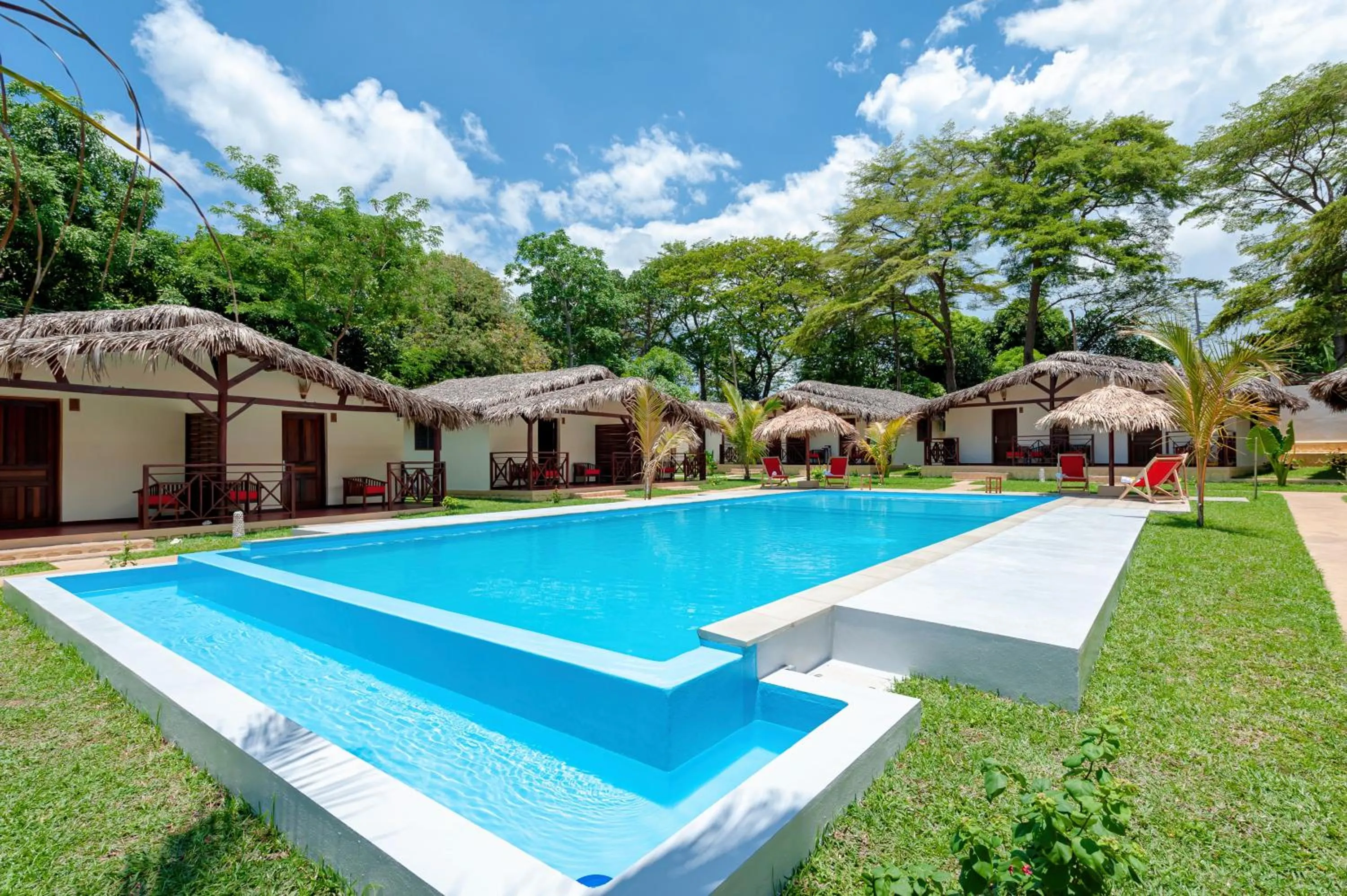 Pool view in Blue Sky Resort