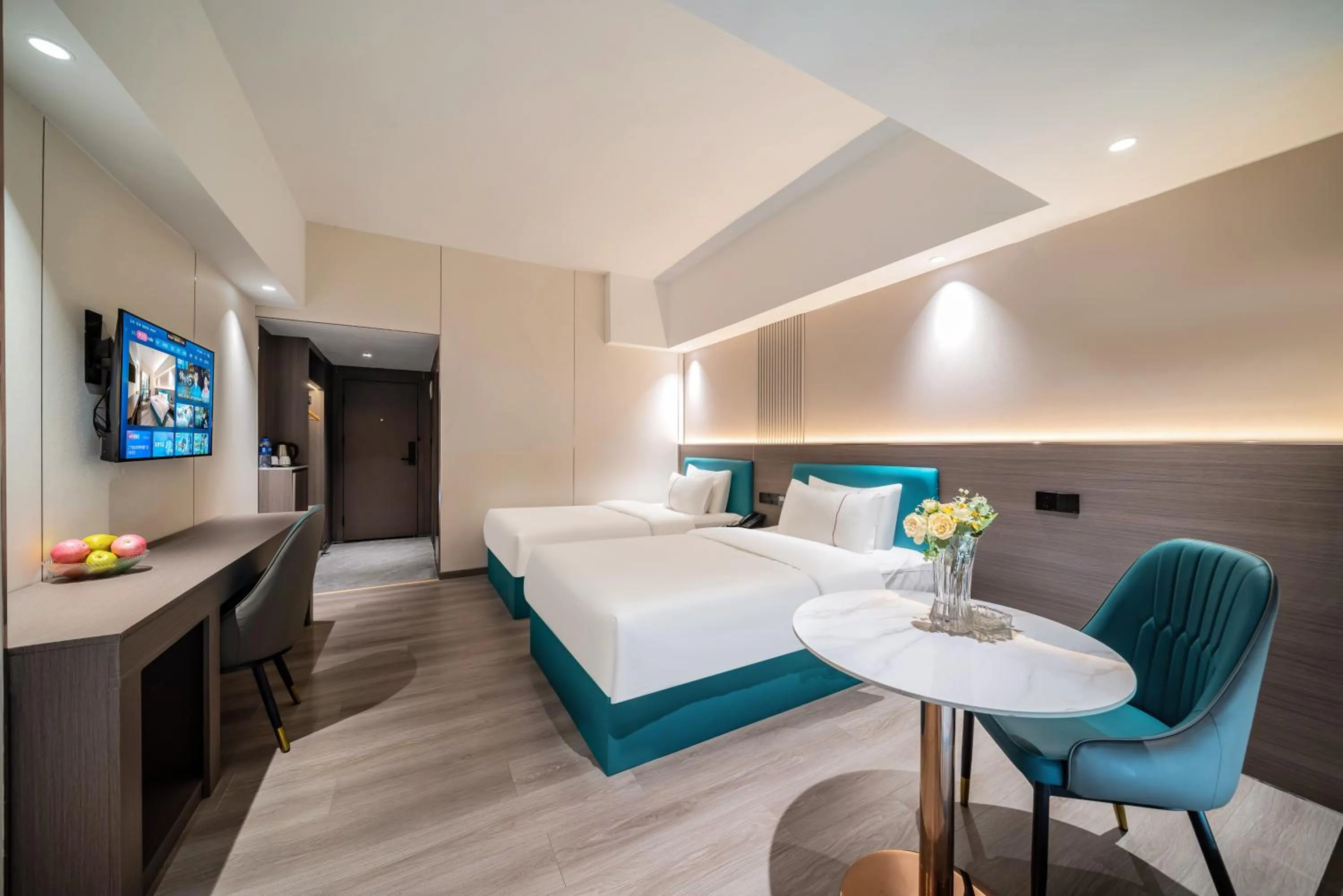 Bedroom, Bed in Mei Gang Hotel