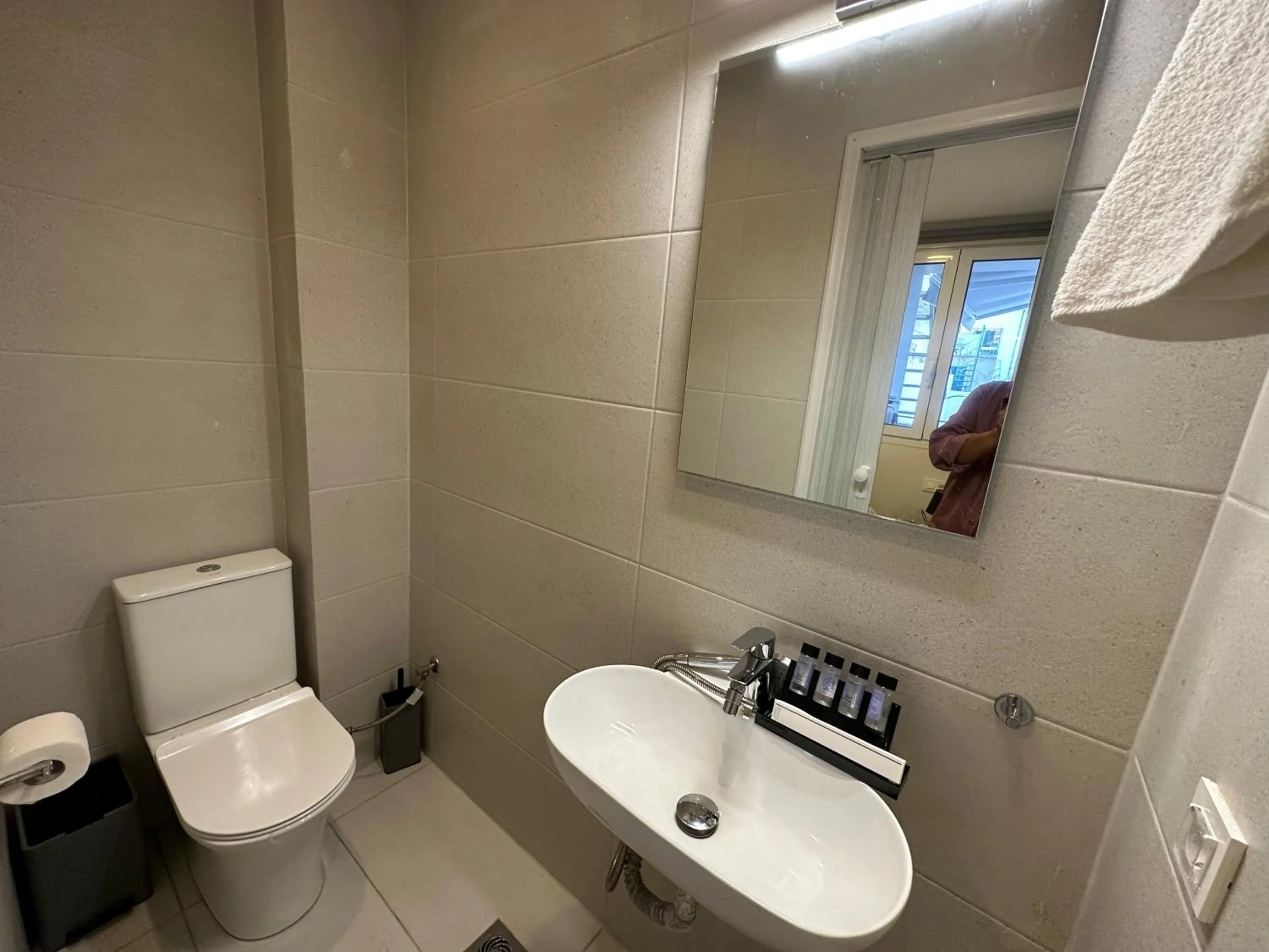 Bathroom in AMINA APARTMENTS