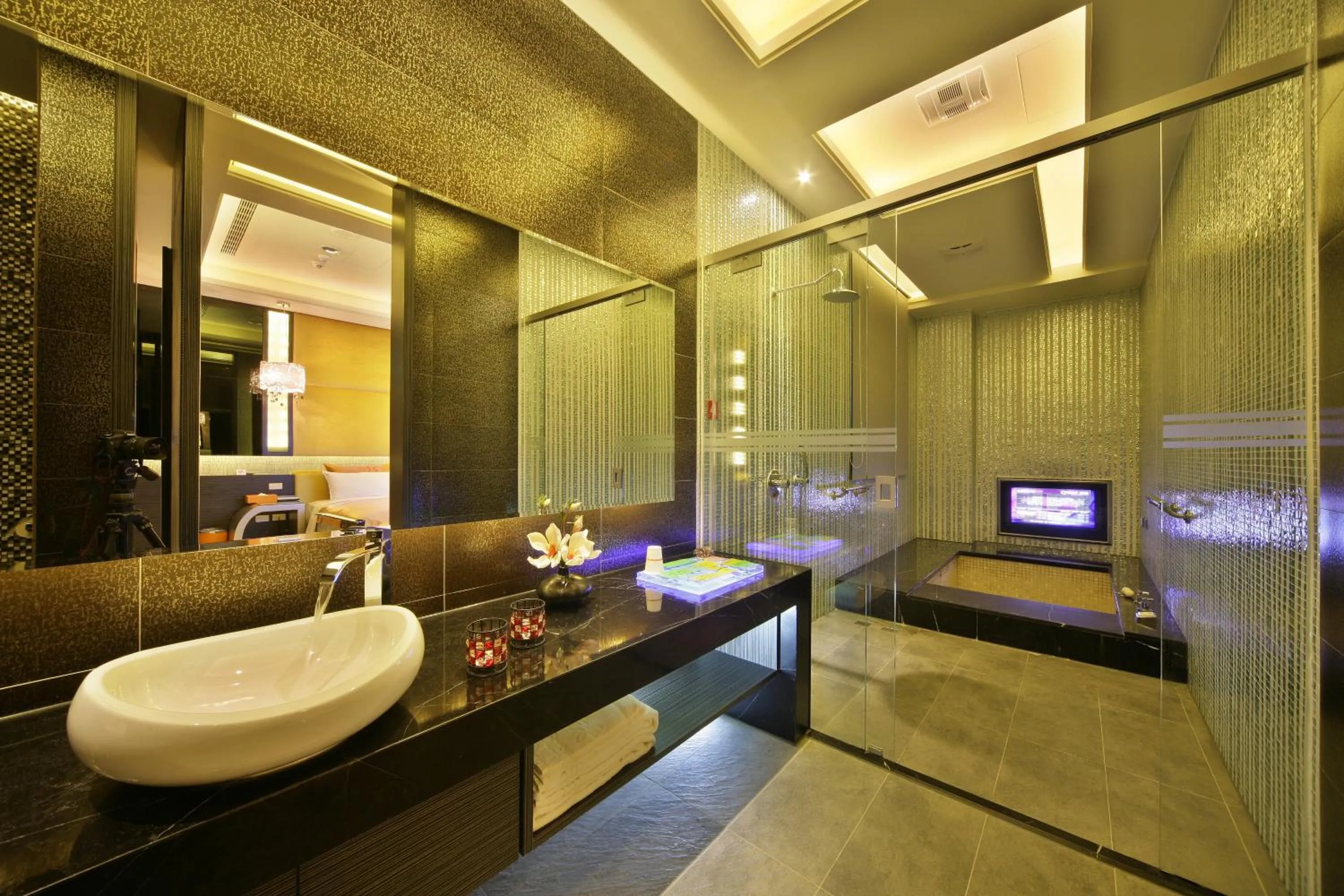 Bathroom in Han Guan Motel