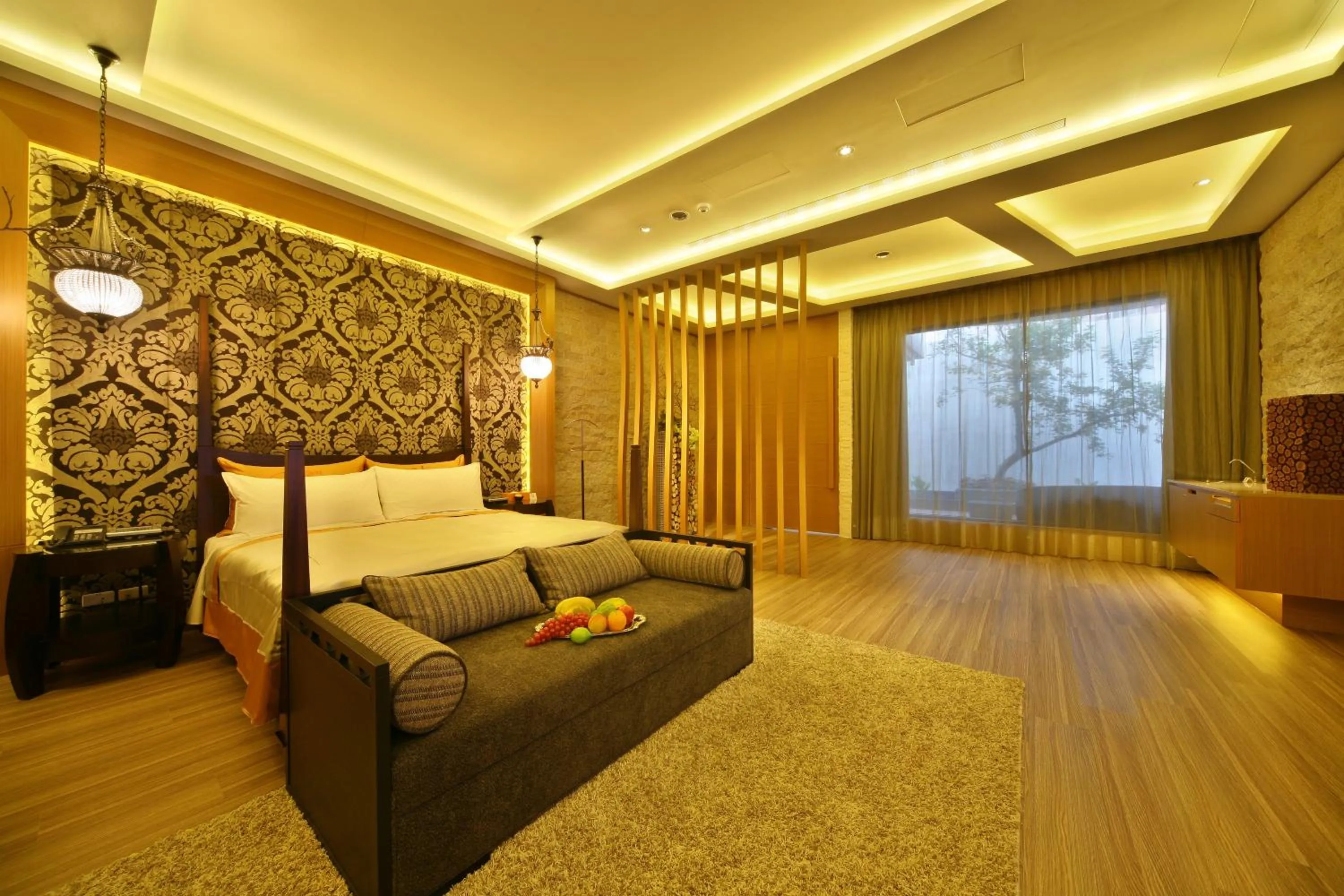 Bed in Han Guan Motel