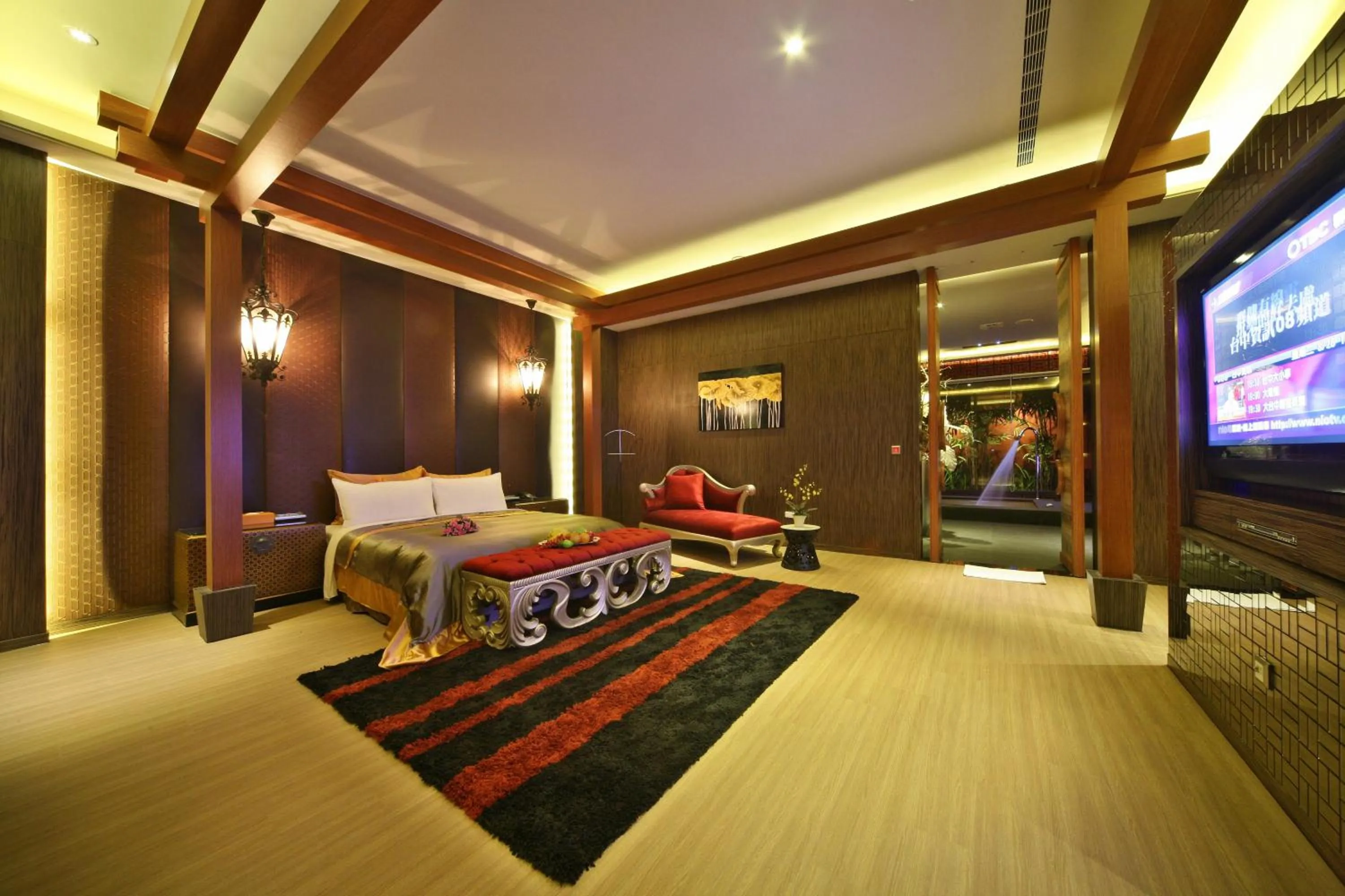 Bedroom in Han Guan Motel