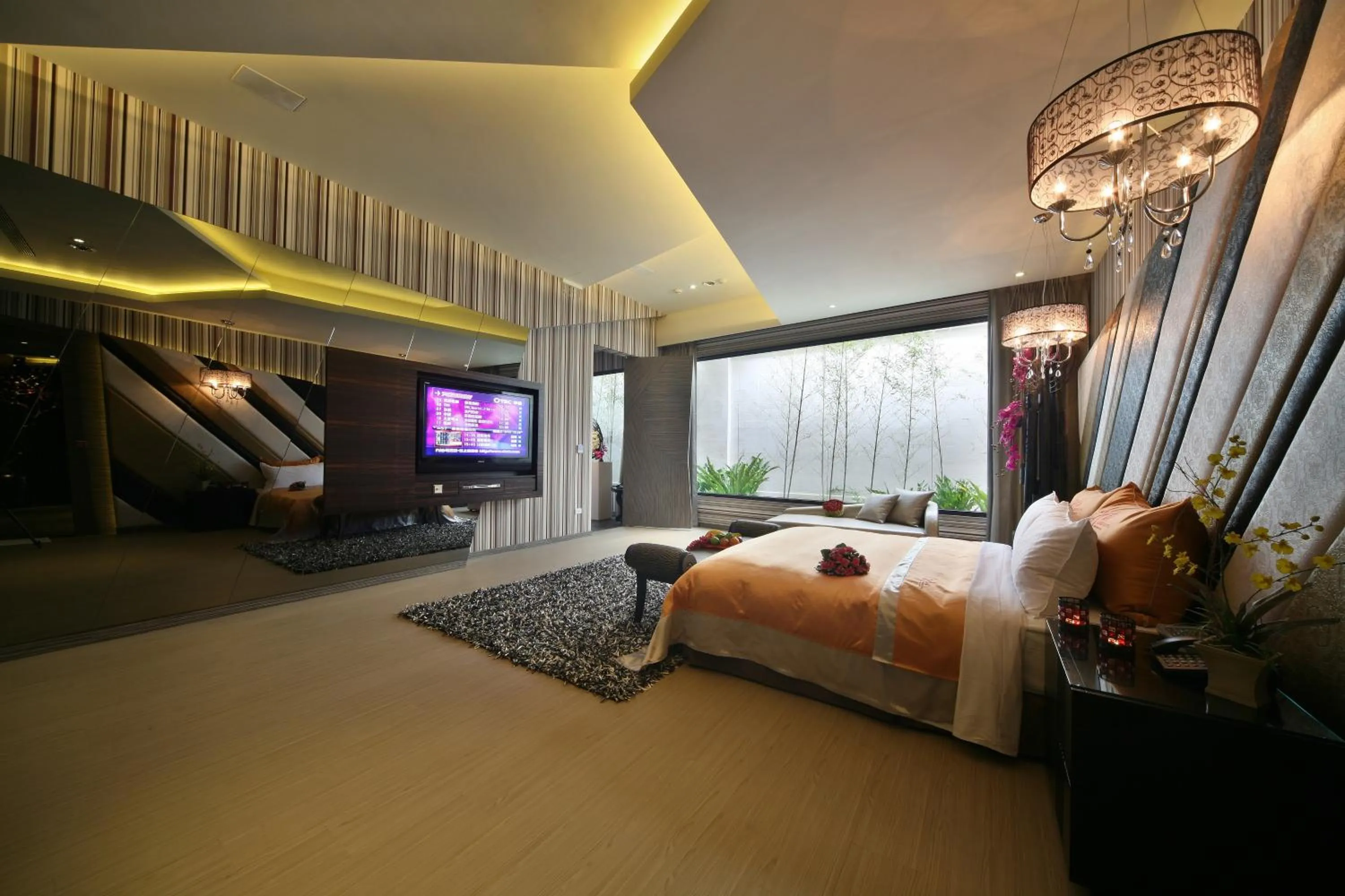 Bed in Han Guan Motel