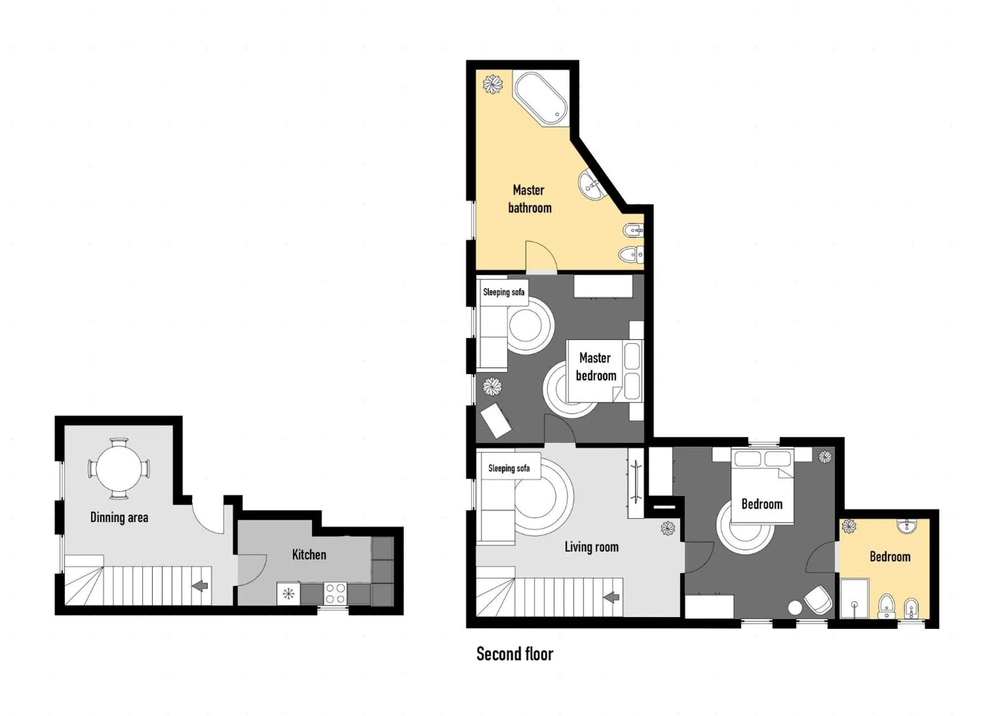 Floor plan in Nosticova Heritage