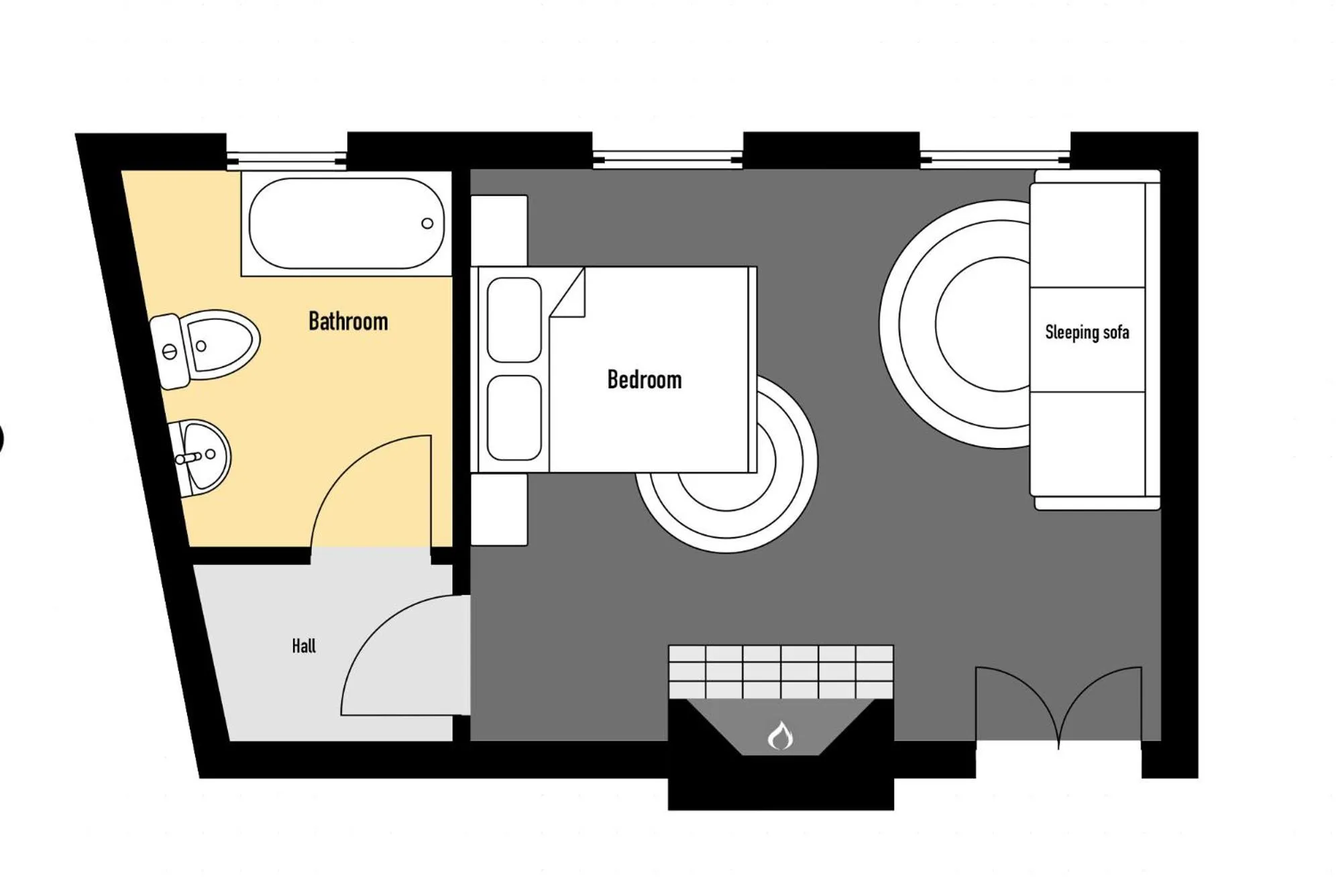 Floor plan in Nosticova Heritage