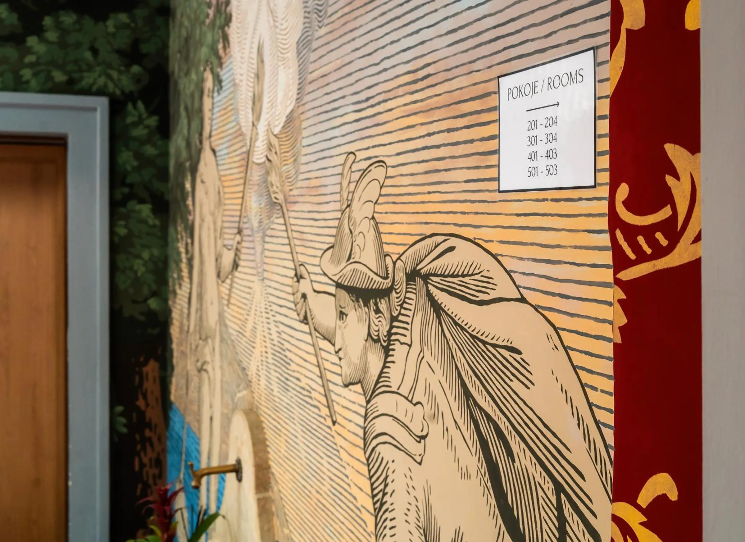 Decorative detail in Nosticova Heritage