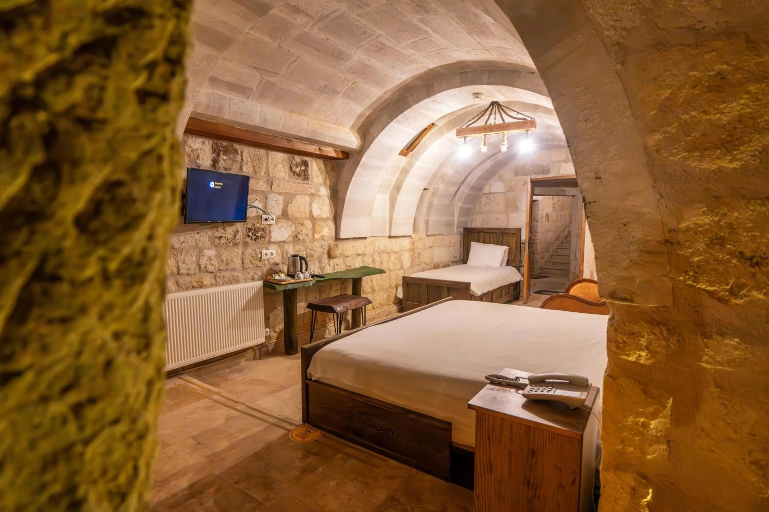 TV and multimedia, Bed in Belenus Cave House