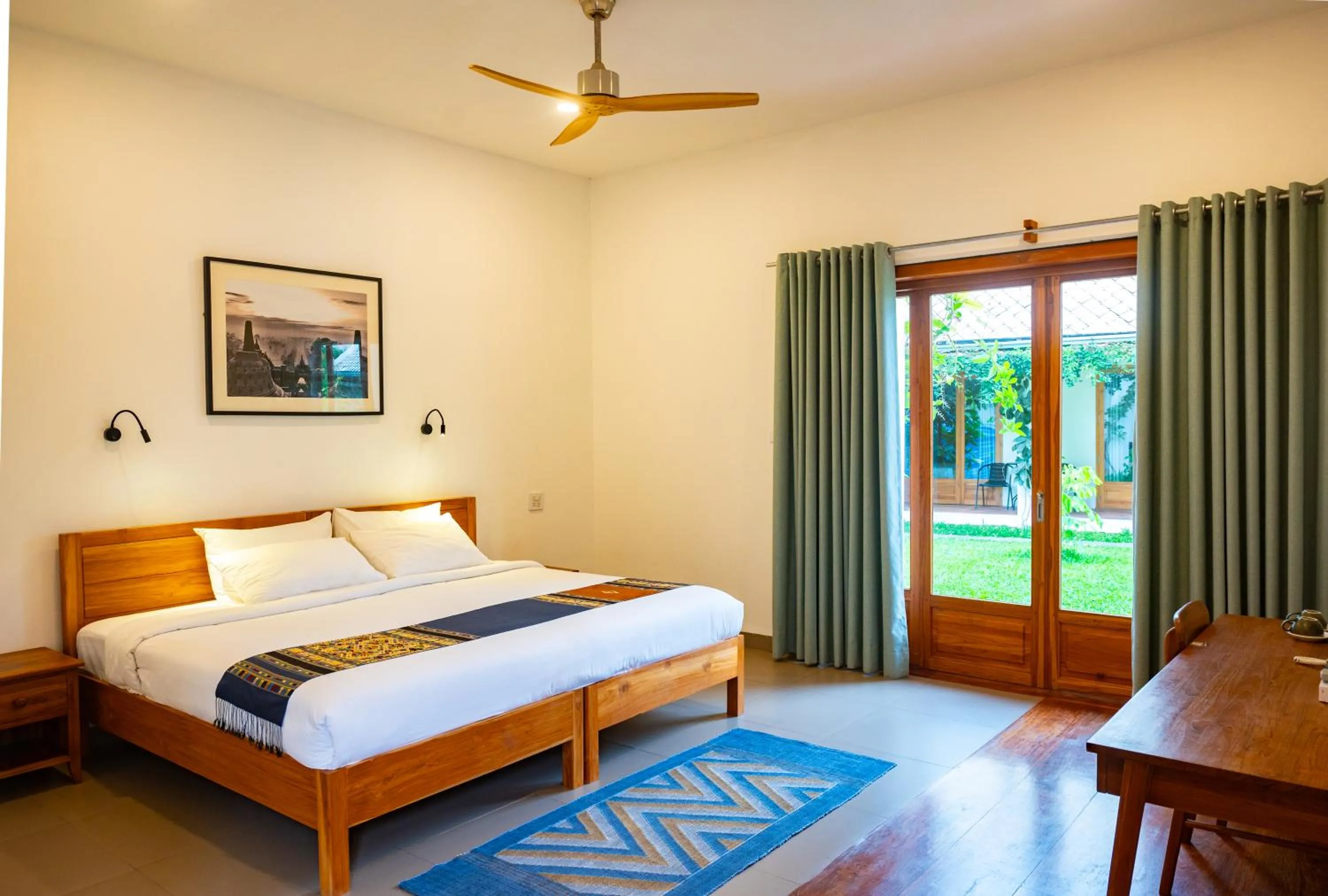 Bed in Madilao Hotel