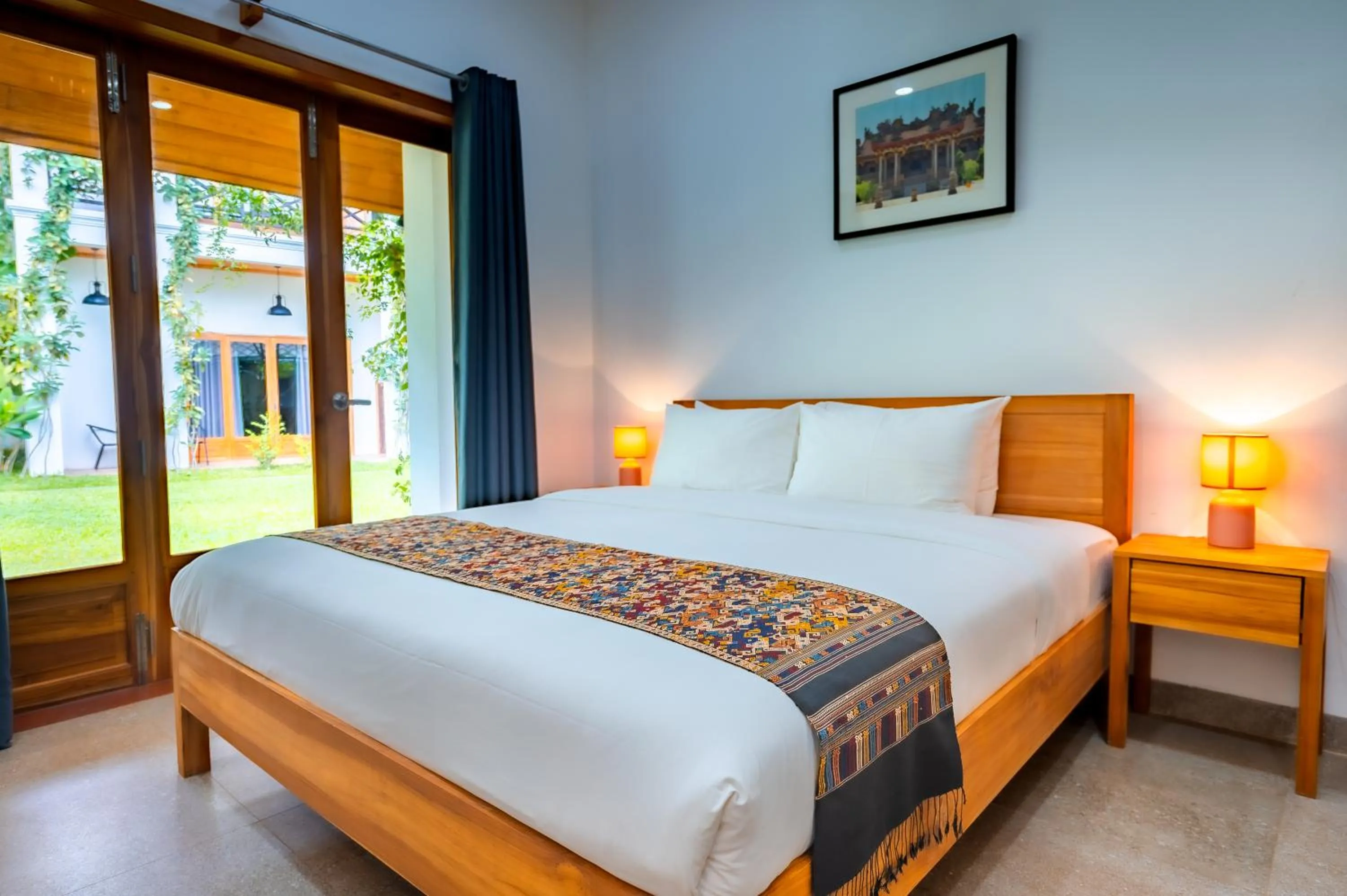 Bed in Madilao Hotel