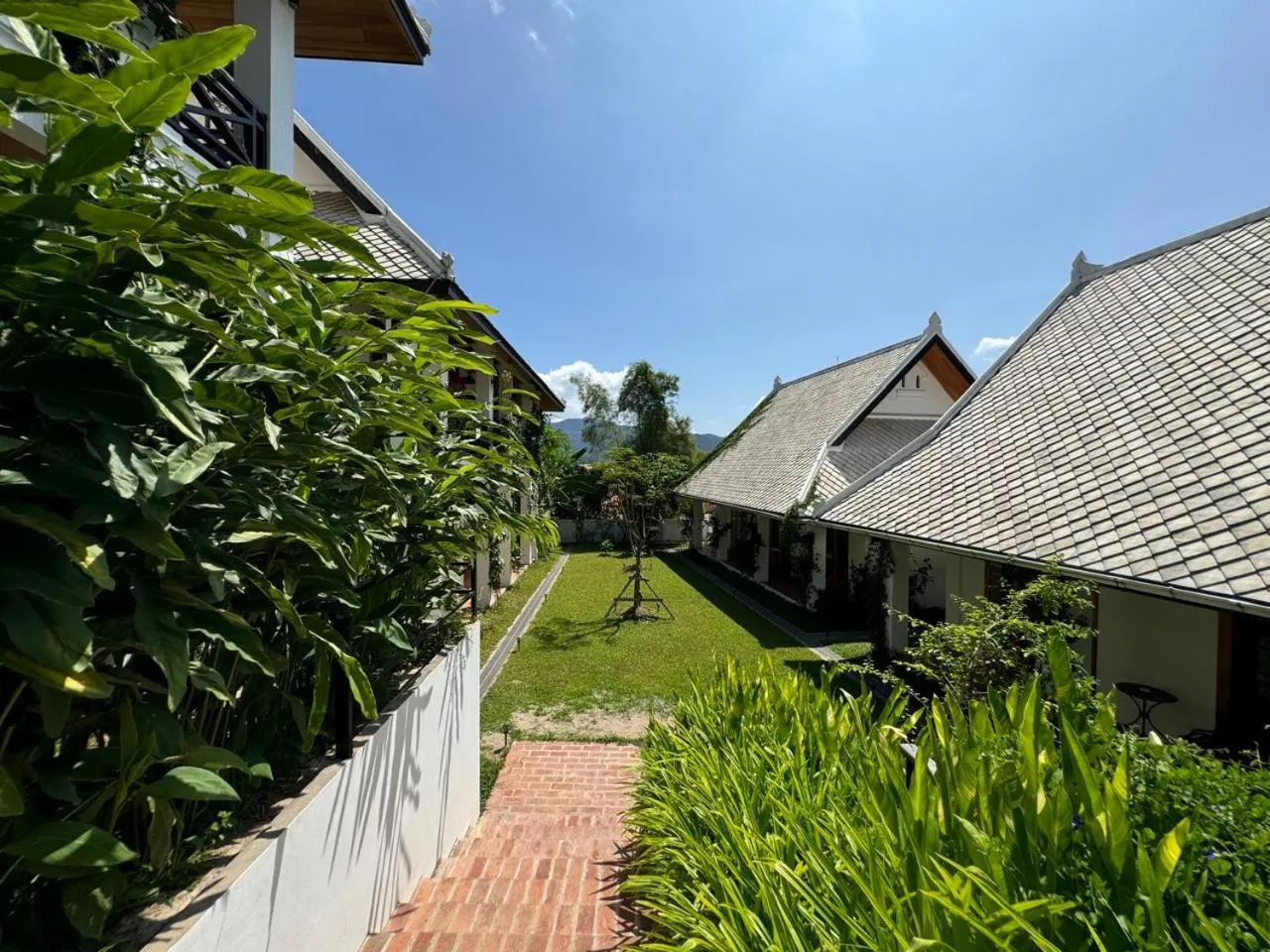 Garden in Madilao Hotel