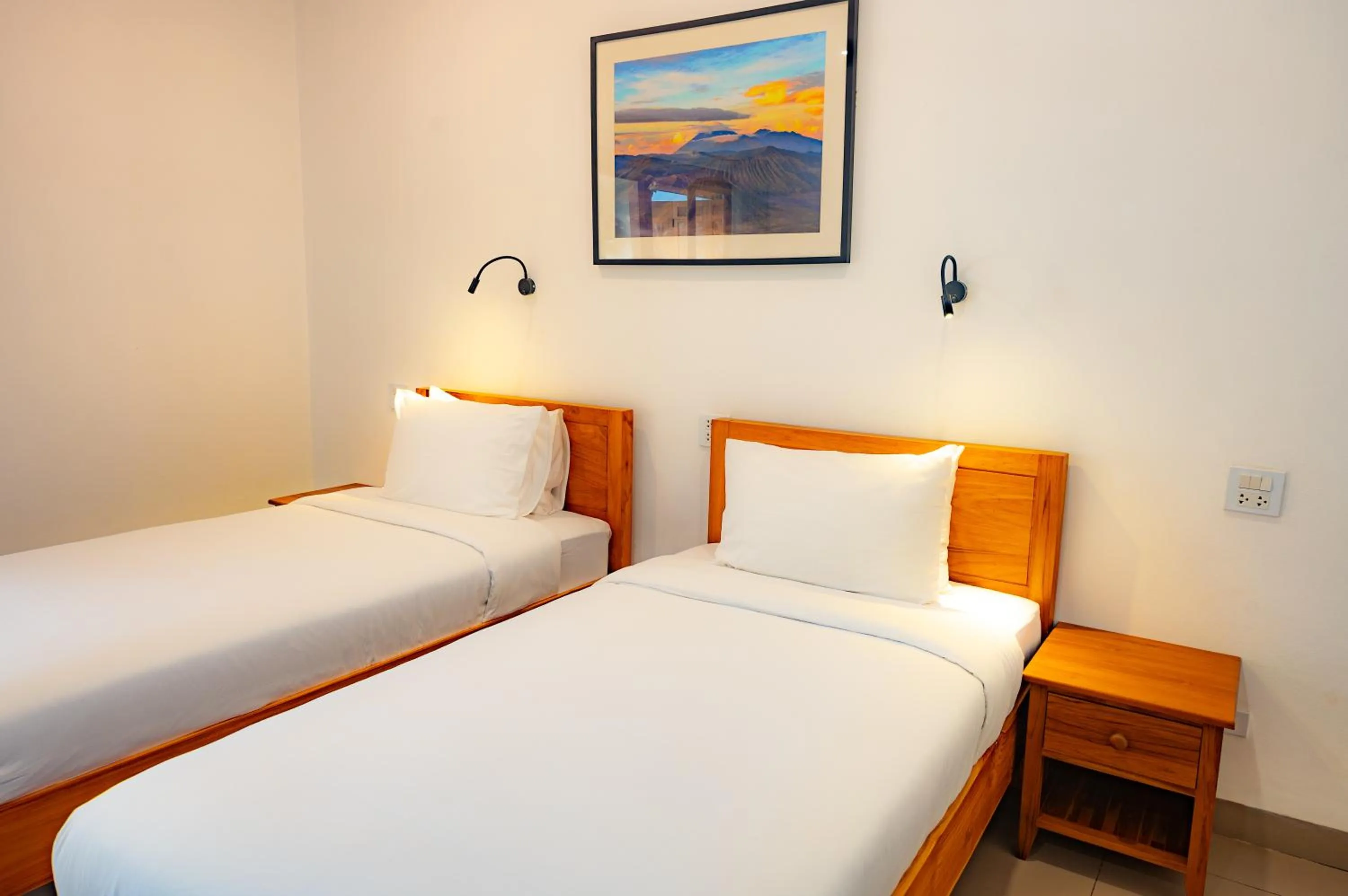 Bed in Madilao Hotel