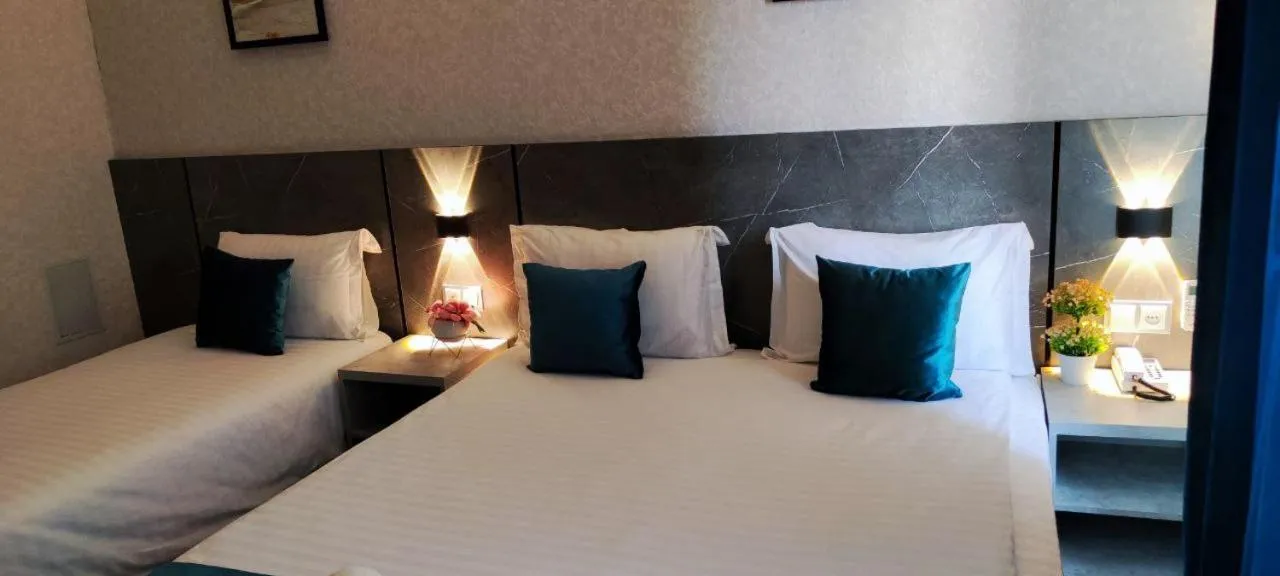 Photo of the whole room, Bed in Boston Hotel Tashkent