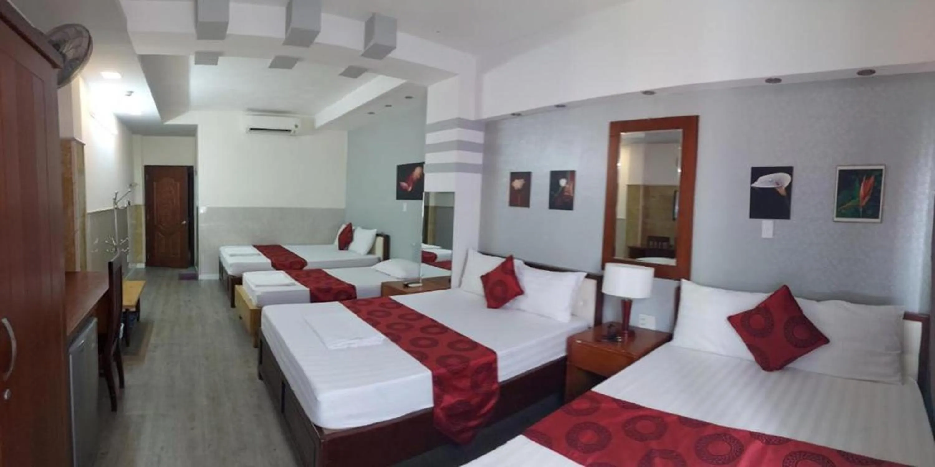 Bed in Ailen Garden 2 Hotel