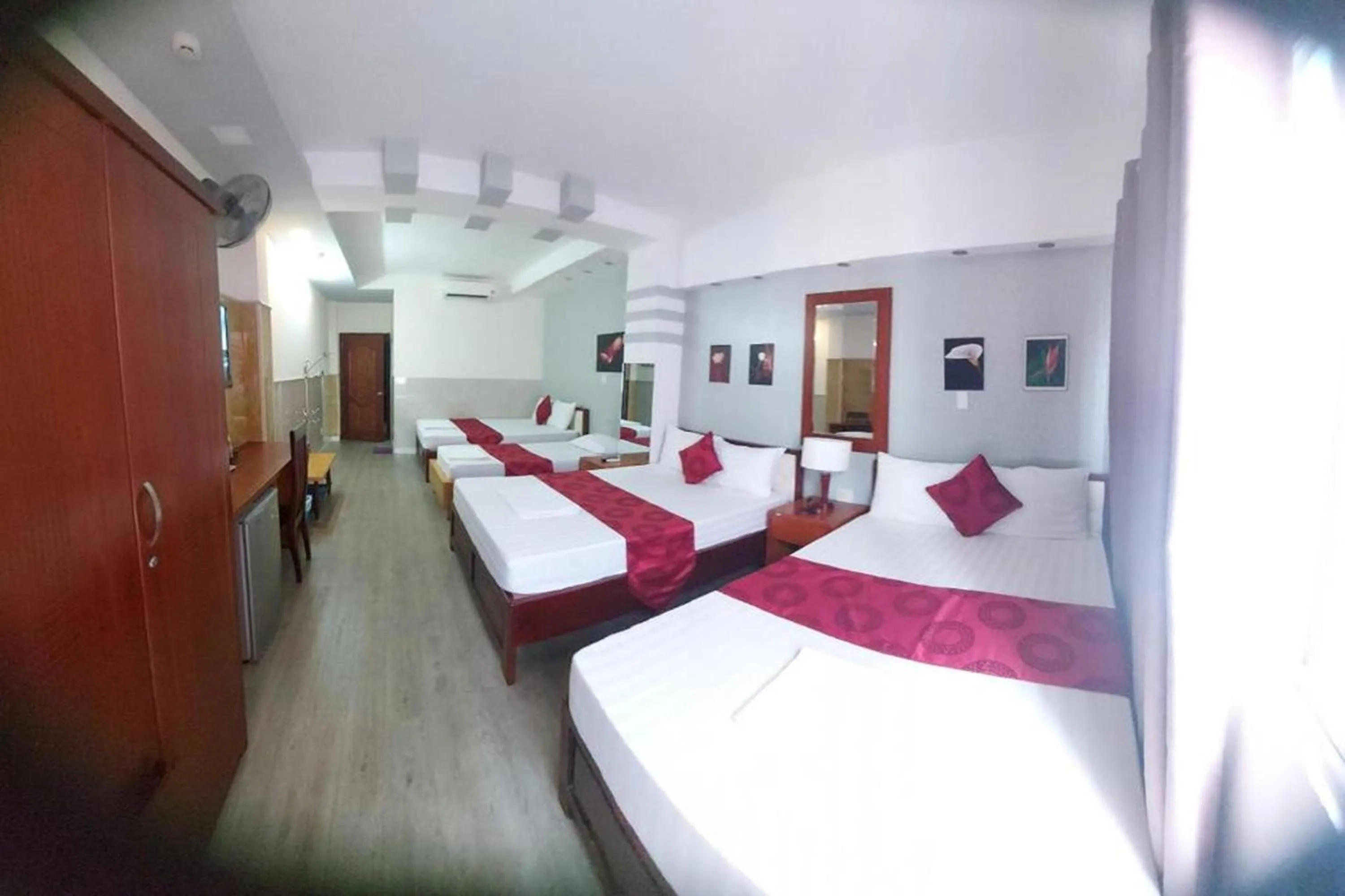 Bed in Ailen Garden 2 Hotel