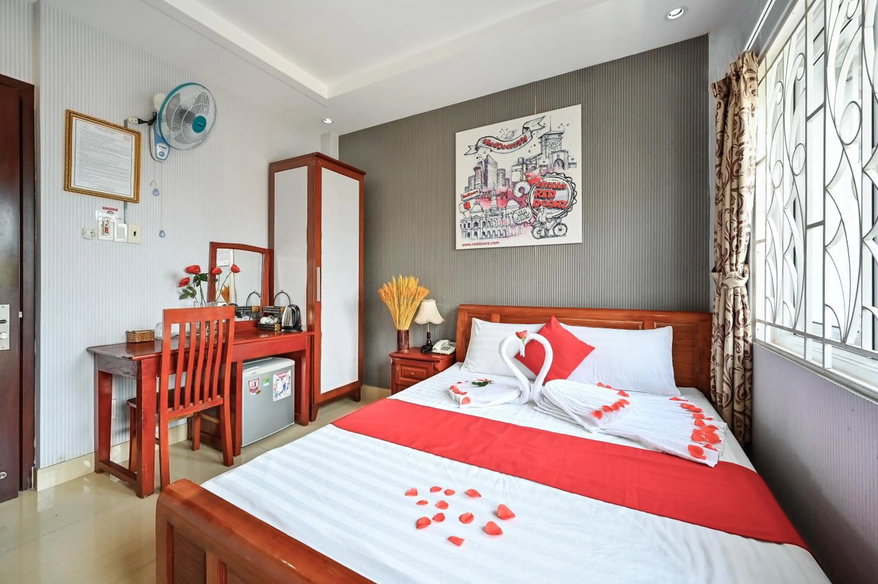 Bed in Quang Hoa Airport Hotel