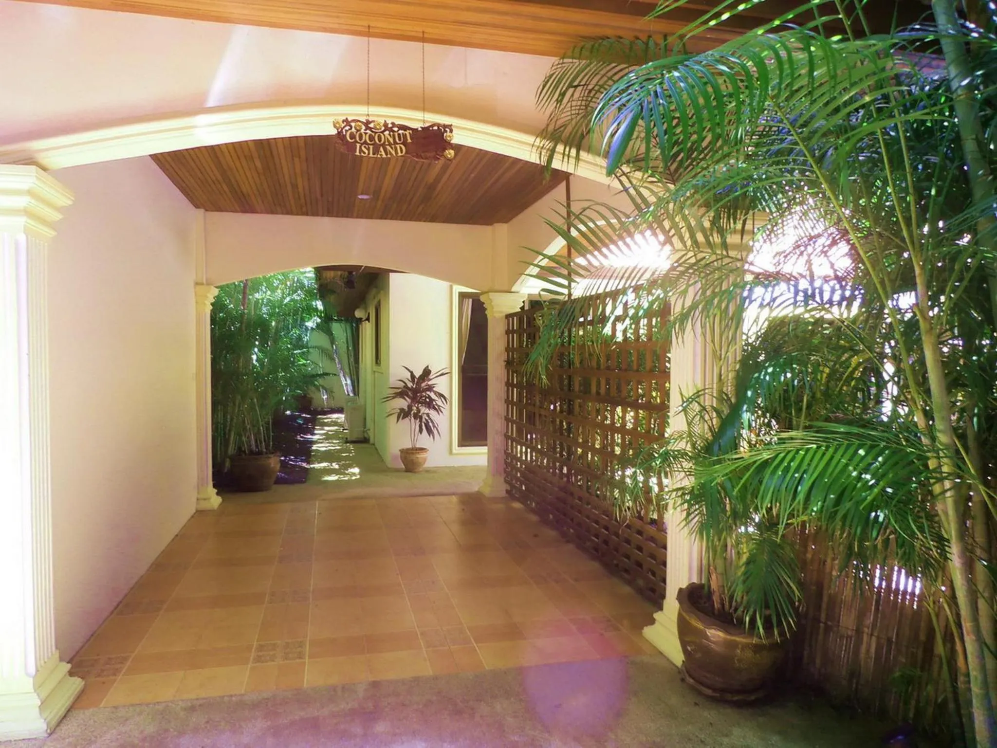 Facade/entrance in Coconut Paradise Holiday Villas