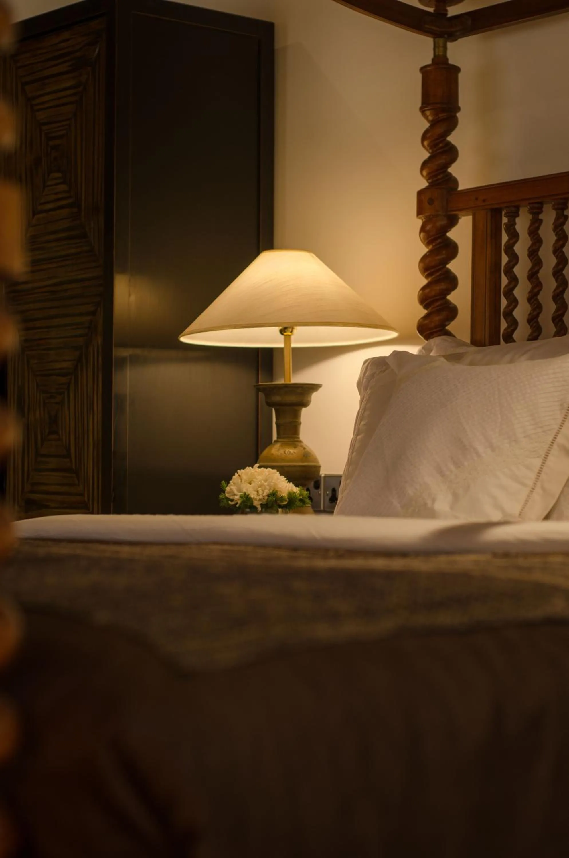 Bed in Stone House, Kandy